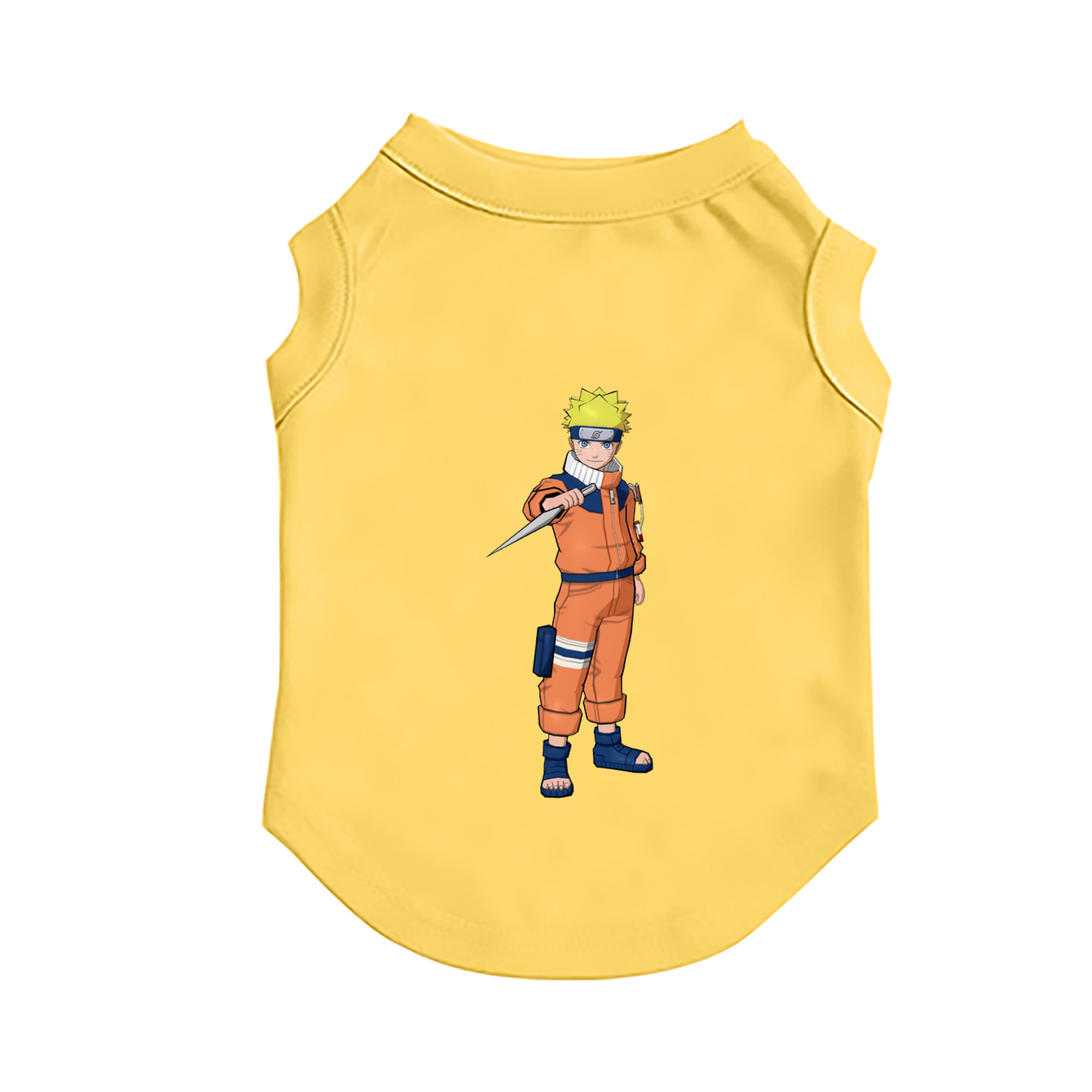 （画像用） NARUTO -ナルト- うずまき ナルト Uzumaki Naruto ペット用ベスト