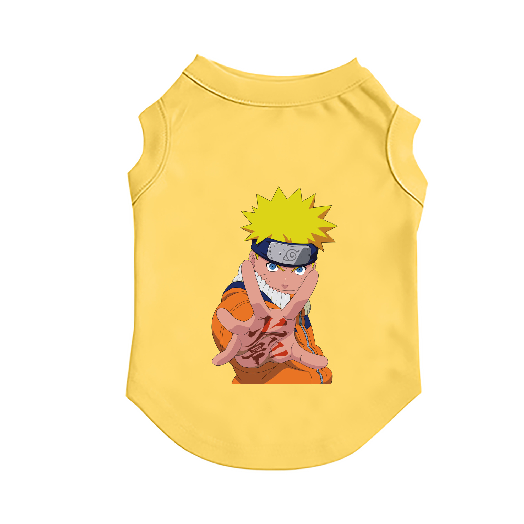 （画像用） NARUTO -ナルト- うずまき ナルト Uzumaki Naruto ペット用ベスト