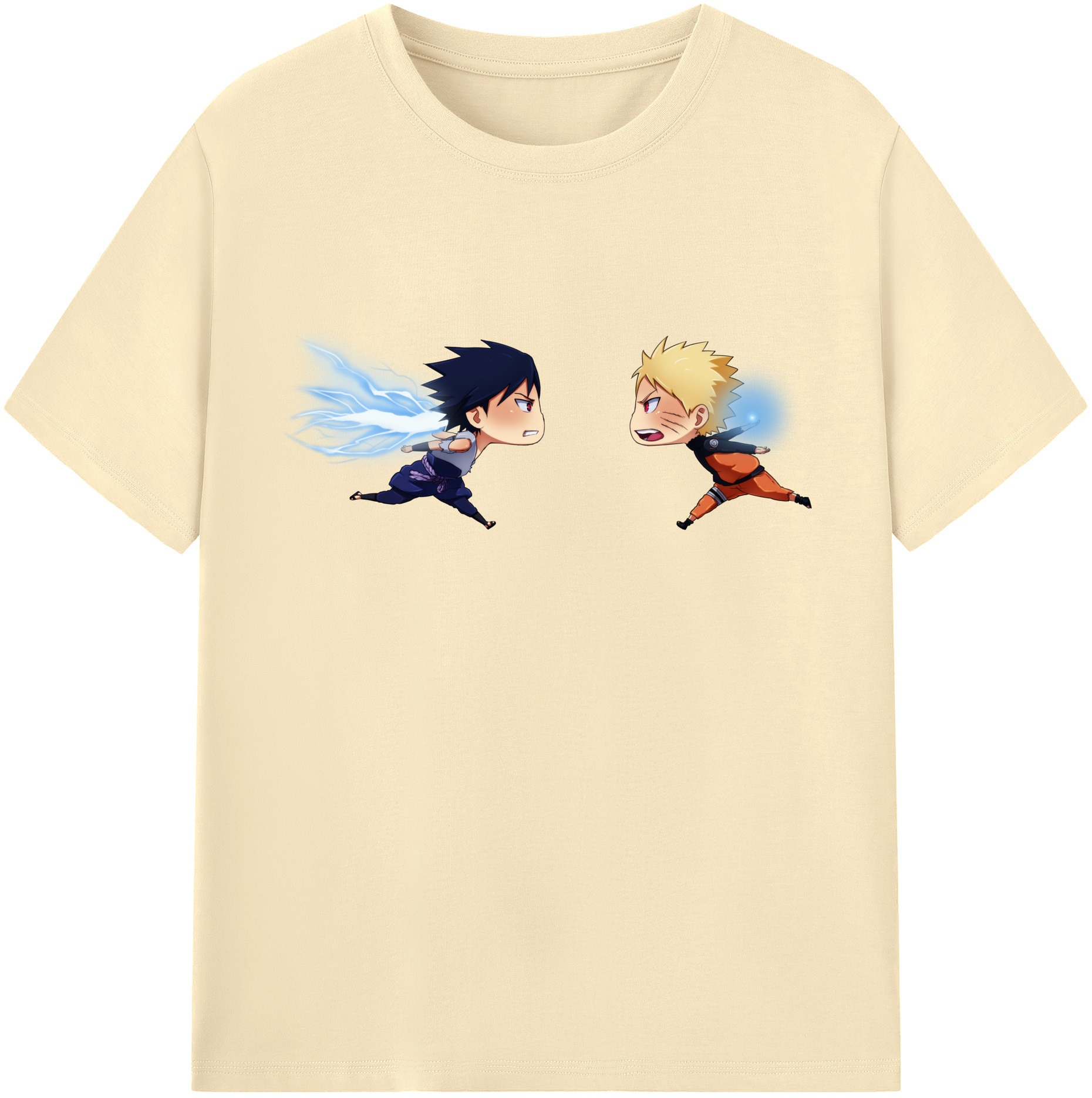 （画像用） NARUTO -ナルト- うずまき ナルト Uzumaki Naruto 綿100％半袖Tシャツ（フロントプリント）
