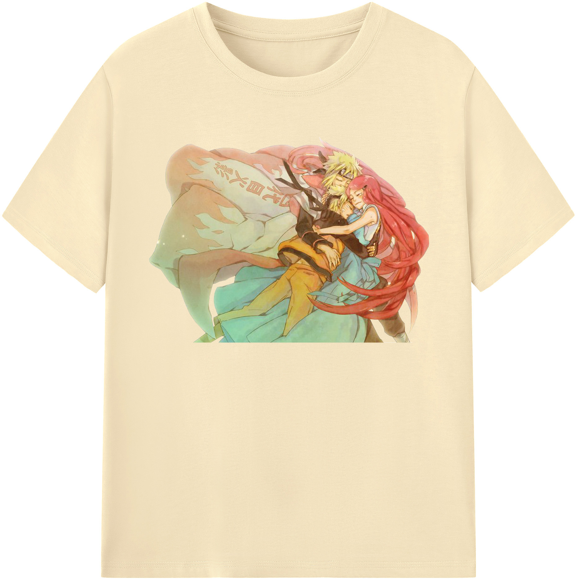 （画像用） NARUTO -ナルト- うずまき ナルト Uzumaki Naruto 綿100％半袖Tシャツ（フロントプリント）