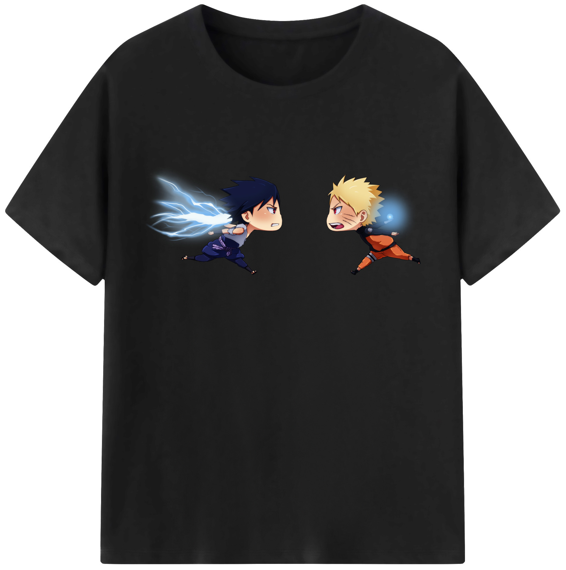 （画像用） NARUTO -ナルト- うずまき ナルト Uzumaki Naruto 綿100％半袖Tシャツ（フロントプリント）
