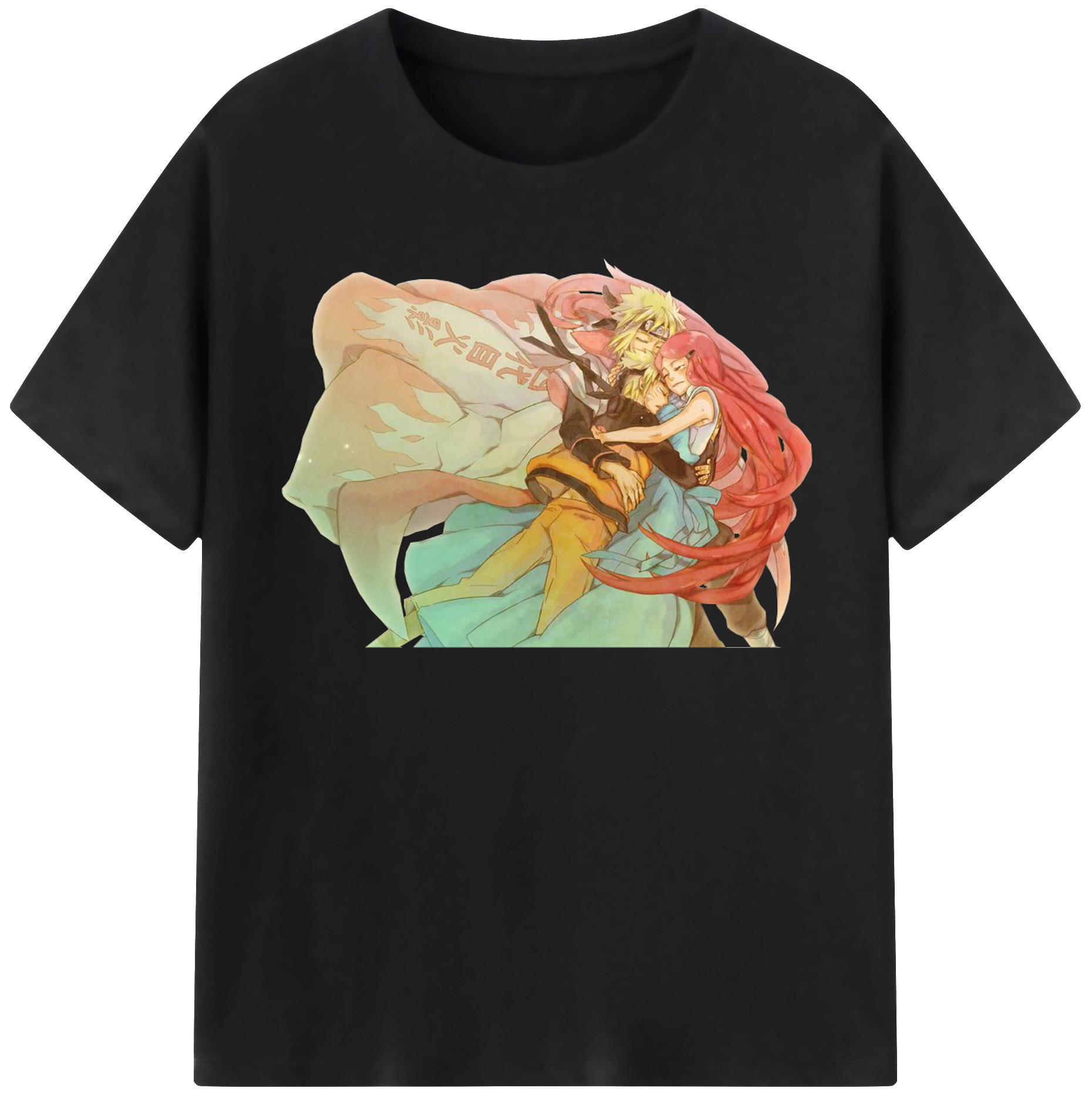 （画像用） NARUTO -ナルト- うずまき ナルト Uzumaki Naruto 綿100％半袖Tシャツ（フロントプリント）