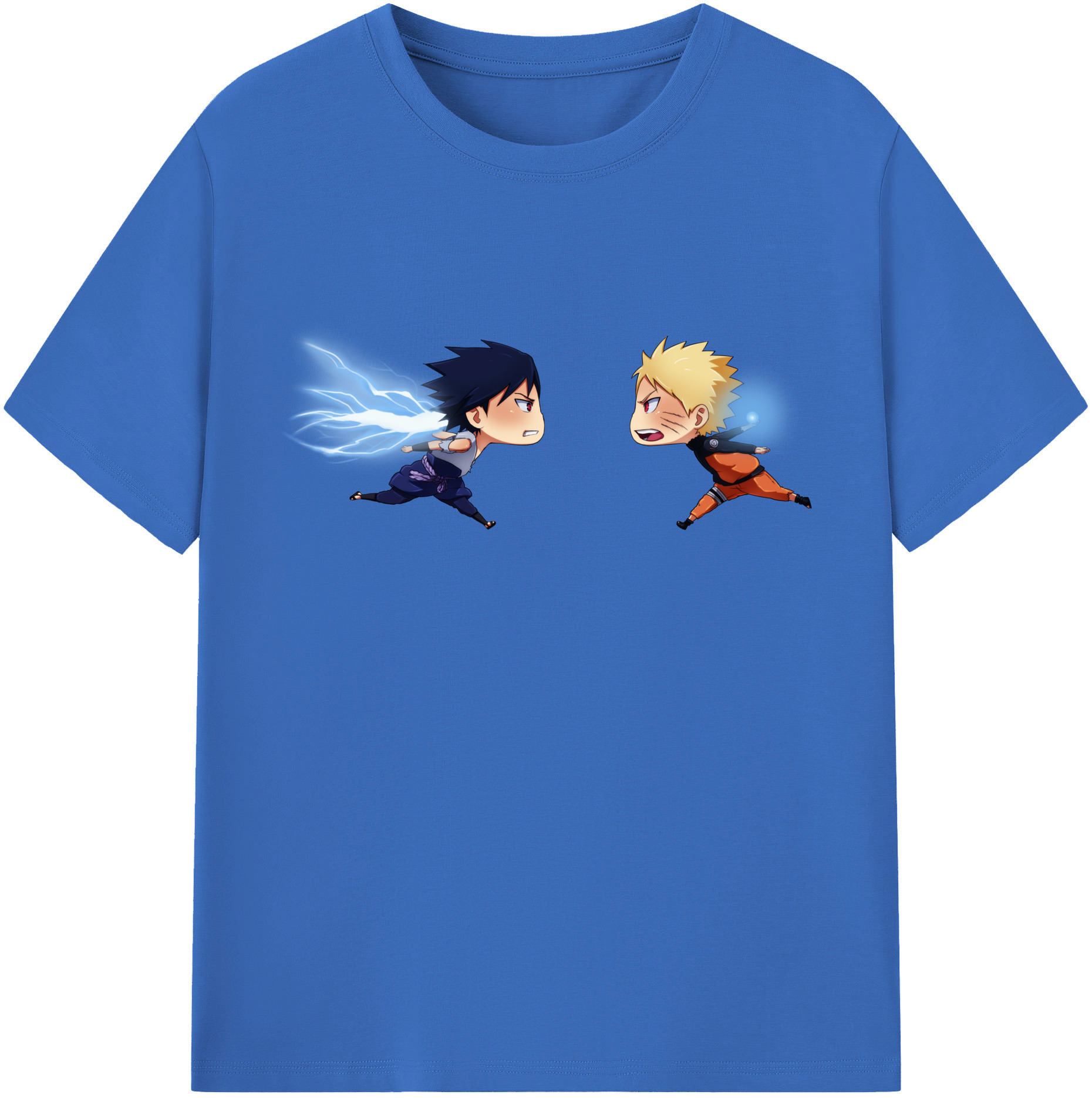 （画像用） NARUTO -ナルト- うずまき ナルト Uzumaki Naruto 綿100％半袖Tシャツ（フロントプリント）