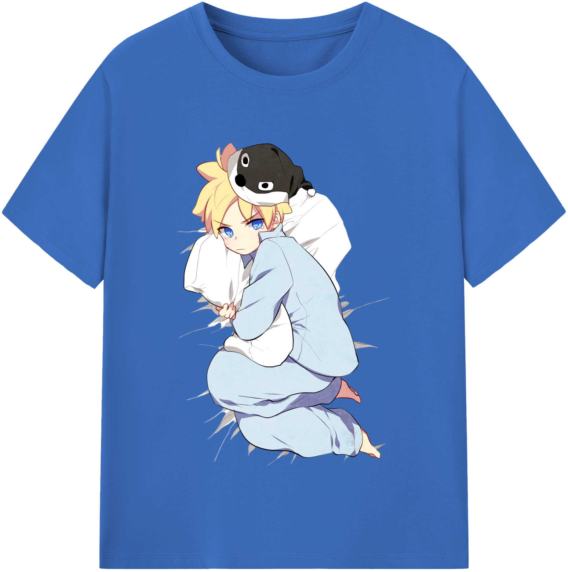 （画像用） NARUTO -ナルト- うずまき ナルト Uzumaki Naruto 綿100％半袖Tシャツ（フロントプリント）