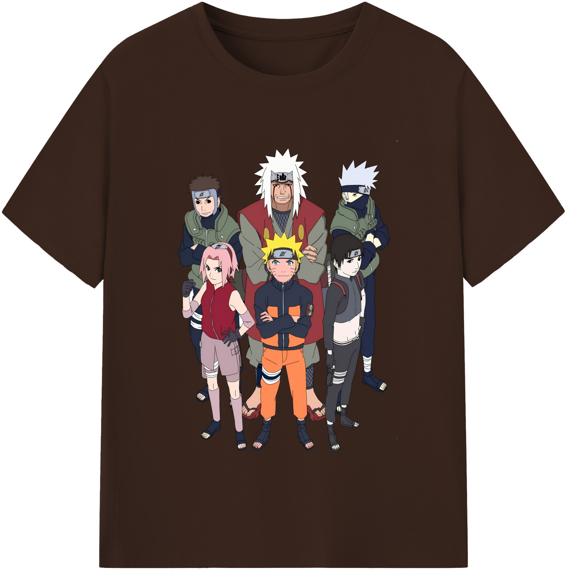 （画像用） NARUTO -ナルト- うずまき ナルト Uzumaki Naruto 綿100％半袖Tシャツ（フロントプリント）