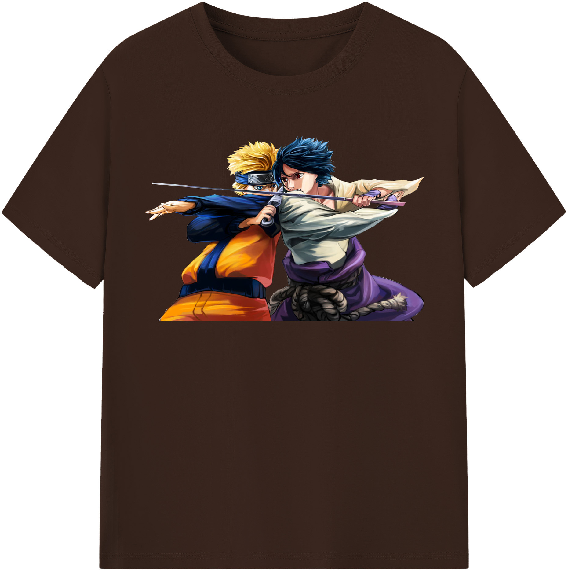 （画像用） NARUTO -ナルト- うずまき ナルト Uzumaki Naruto 綿100％半袖Tシャツ（フロントプリント）