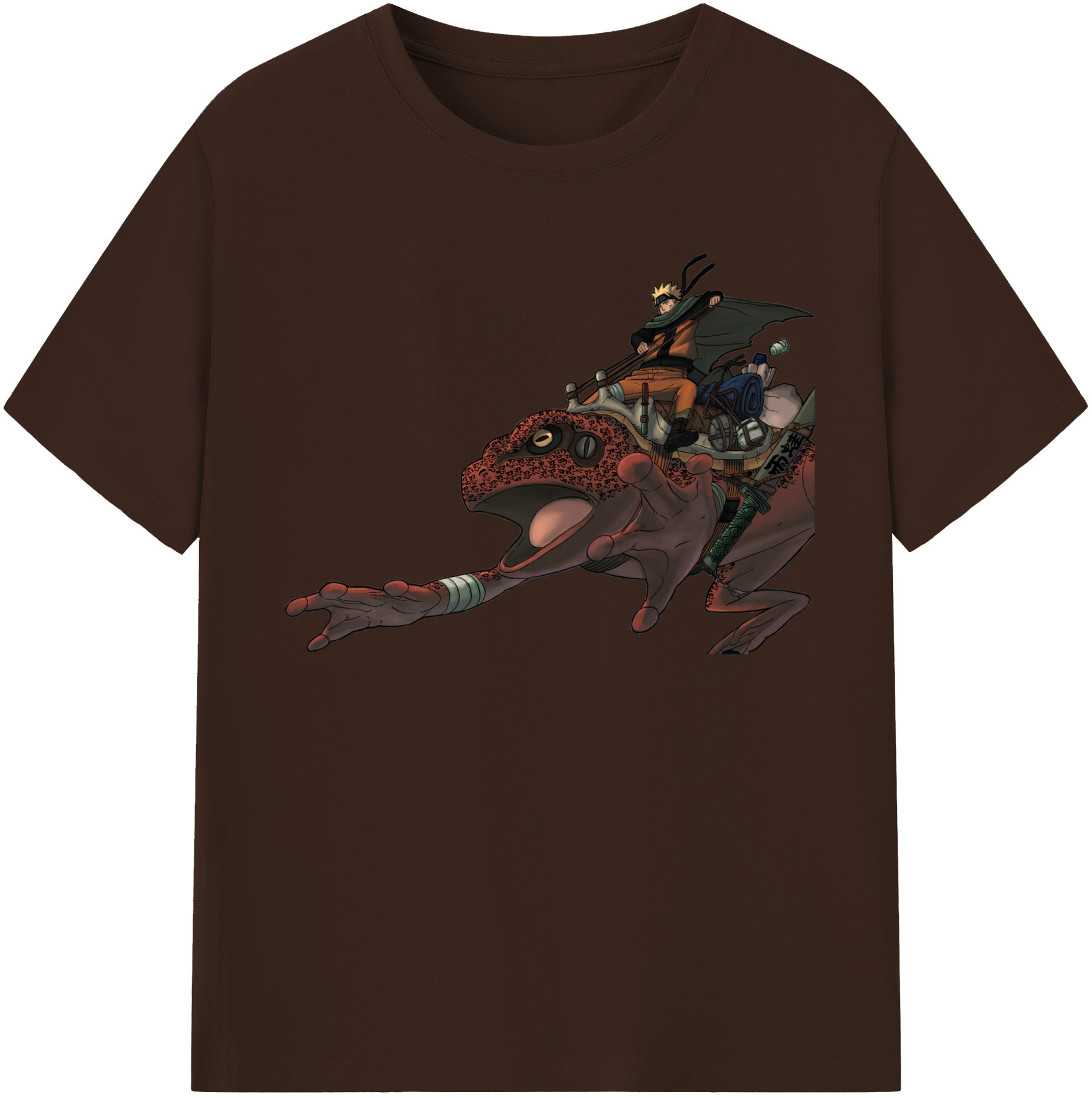（画像用） NARUTO -ナルト- うずまき ナルト Uzumaki Naruto 綿100％半袖Tシャツ（フロントプリント）