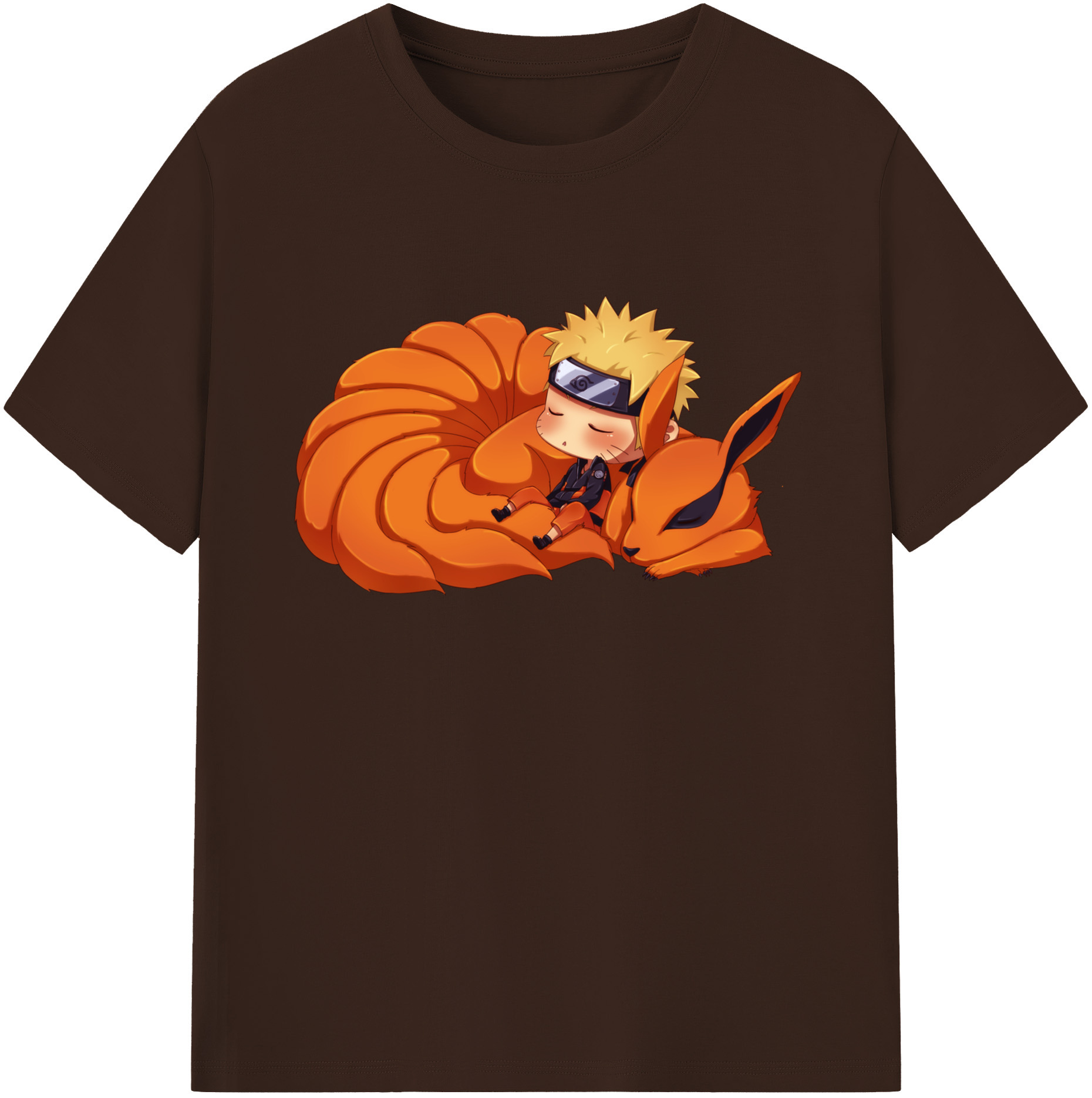 （画像用） NARUTO -ナルト- うずまき ナルト Uzumaki Naruto 綿100％半袖Tシャツ（フロントプリント）