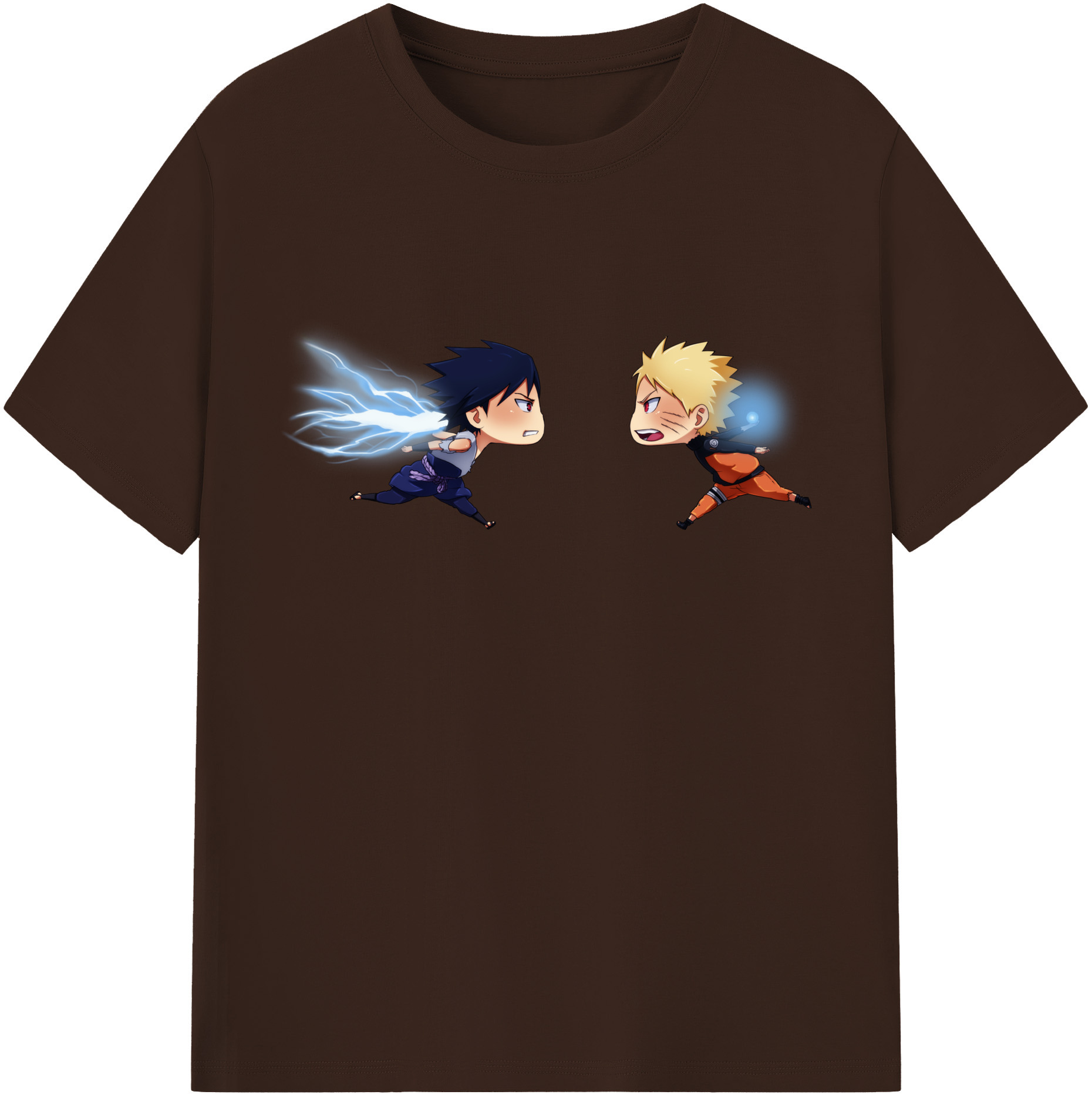 （画像用） NARUTO -ナルト- うずまき ナルト Uzumaki Naruto 綿100％半袖Tシャツ（フロントプリント）