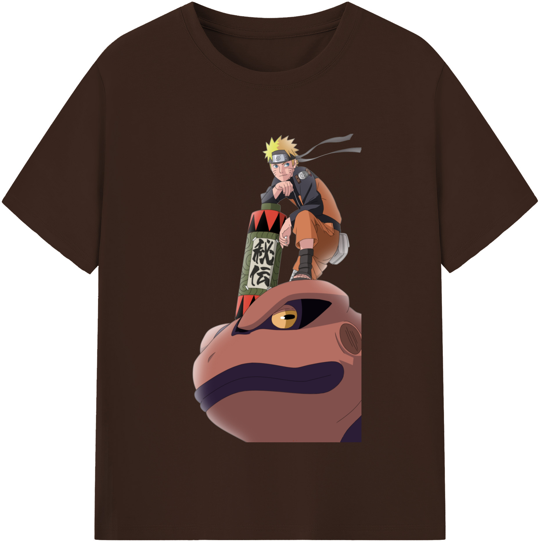 （画像用） NARUTO -ナルト- うずまき ナルト Uzumaki Naruto 綿100％半袖Tシャツ（フロントプリント）