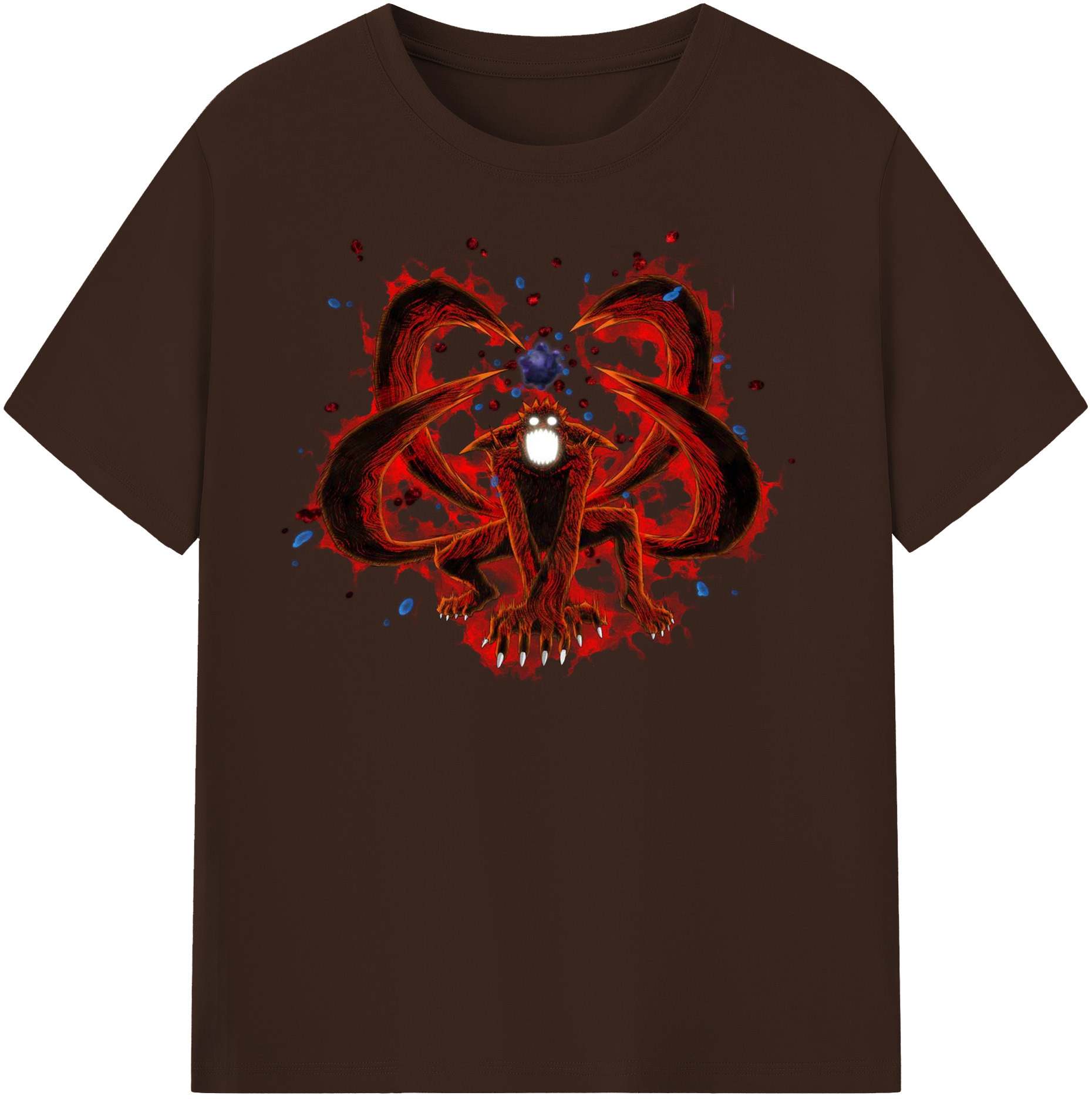 （画像用） NARUTO -ナルト- うずまき ナルト Uzumaki Naruto 綿100％半袖Tシャツ（フロントプリント）