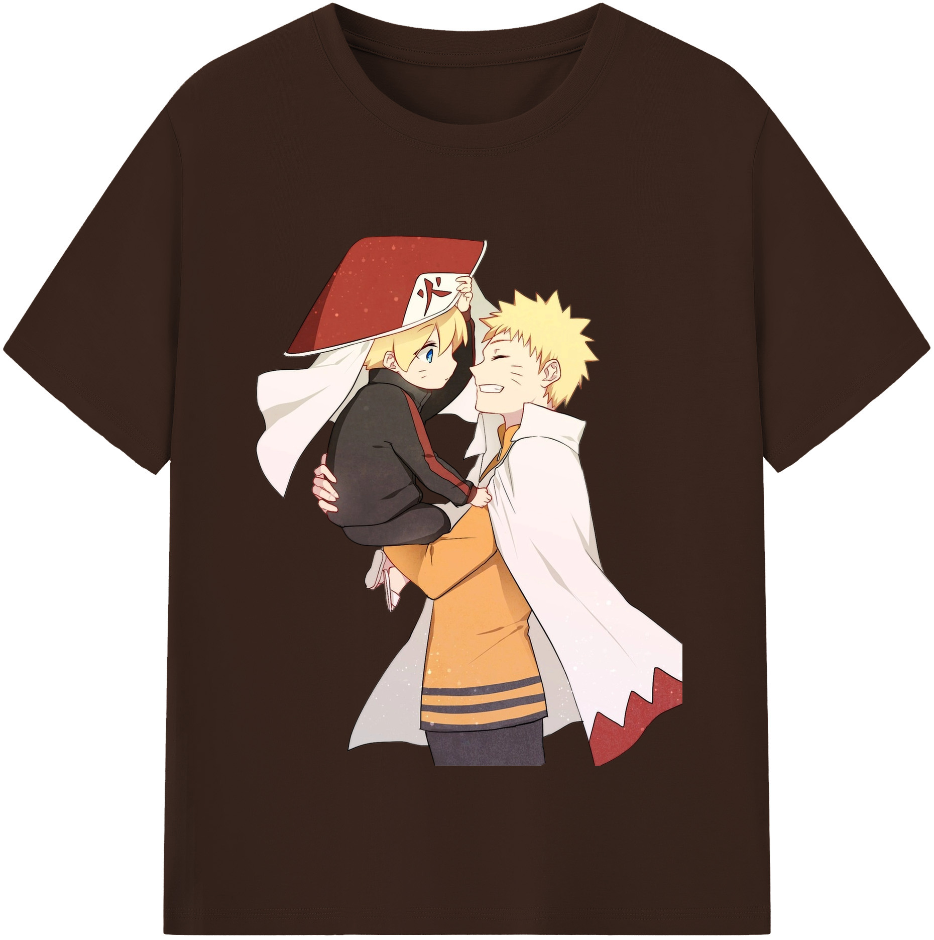 （画像用） NARUTO -ナルト- うずまき ナルト Uzumaki Naruto 綿100％半袖Tシャツ（フロントプリント）