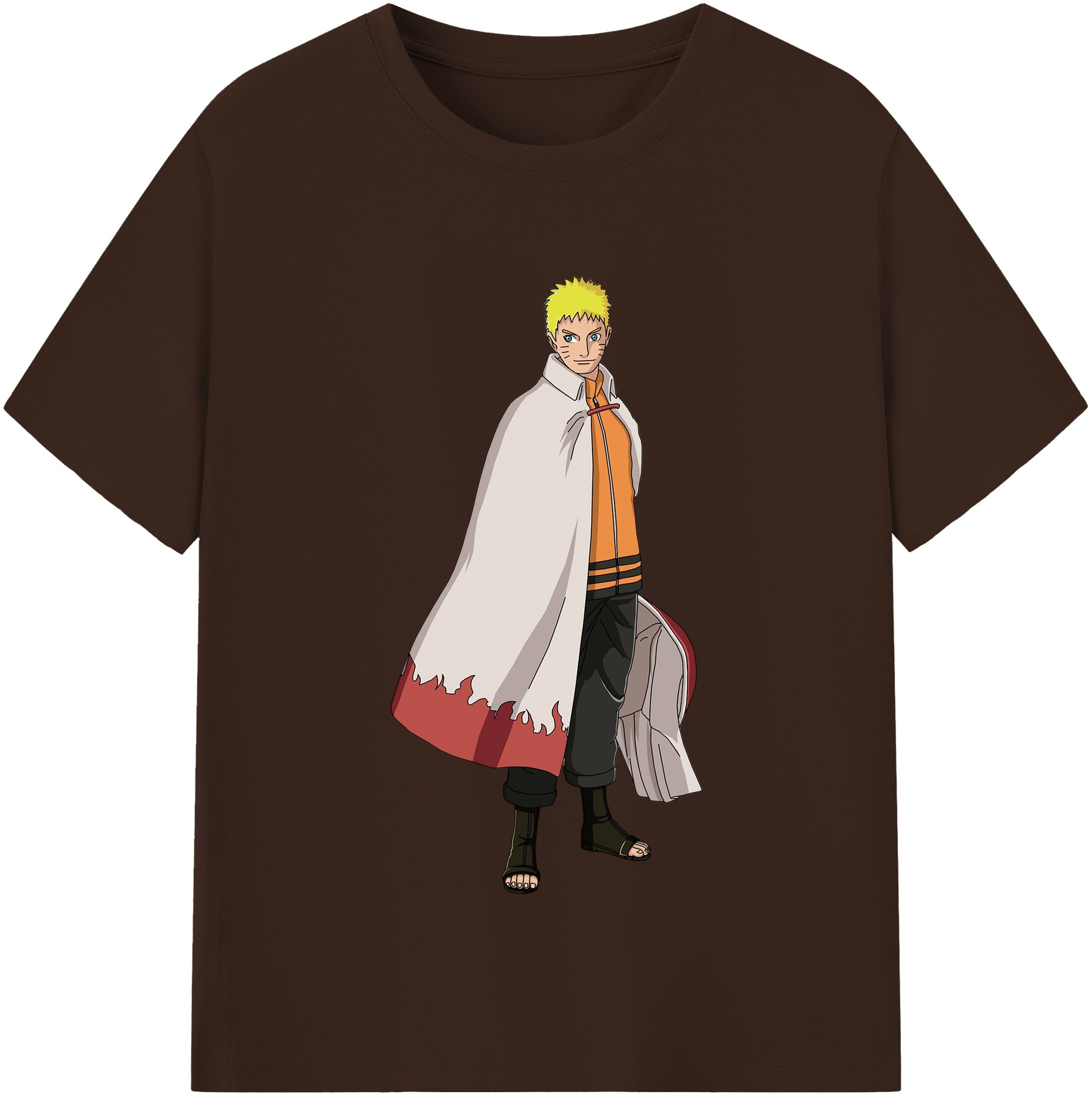 （画像用） NARUTO -ナルト- うずまき ナルト Uzumaki Naruto 綿100％半袖Tシャツ（フロントプリント）