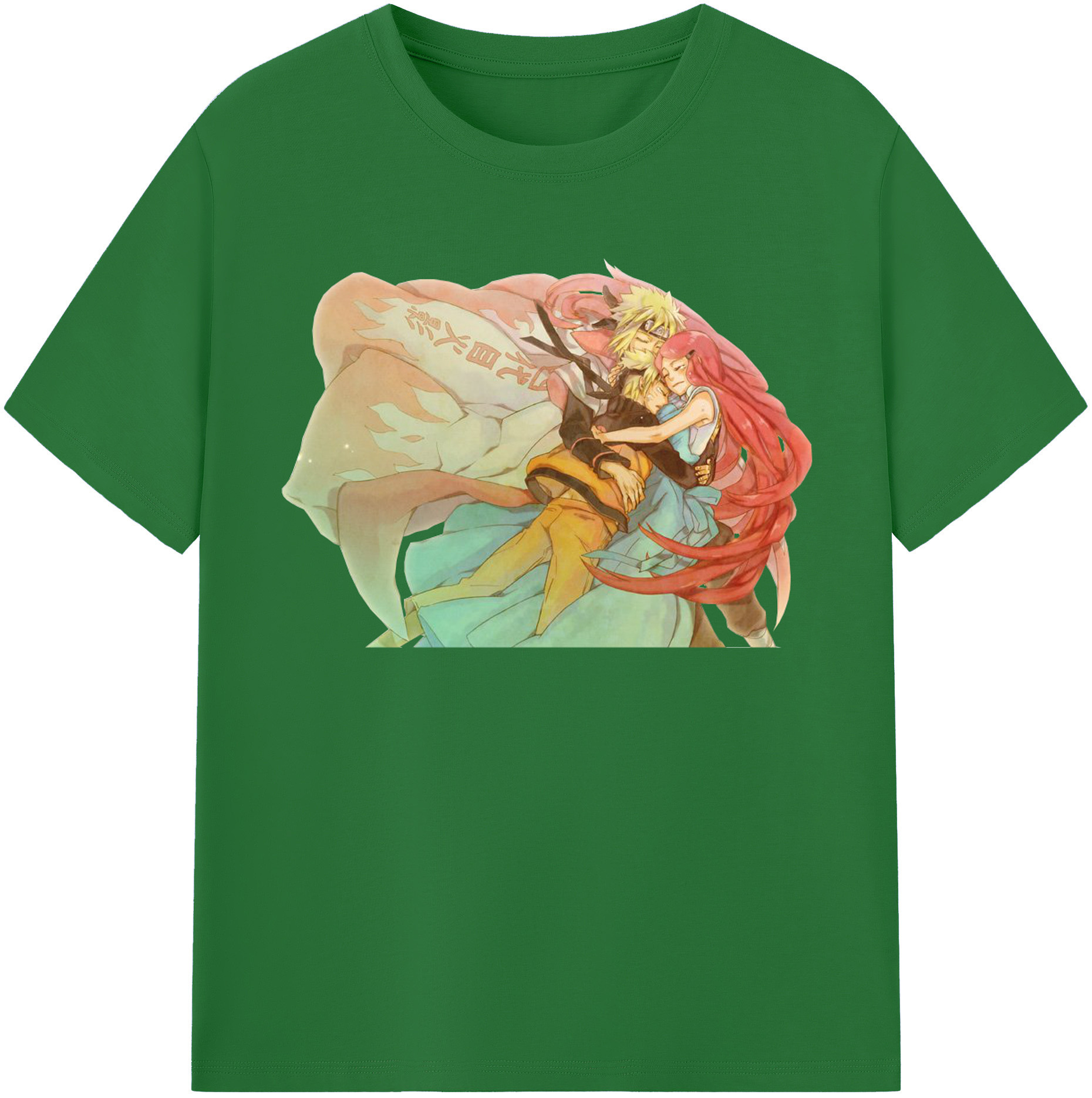 （画像用） NARUTO -ナルト- うずまき ナルト Uzumaki Naruto 綿100％半袖Tシャツ（フロントプリント）