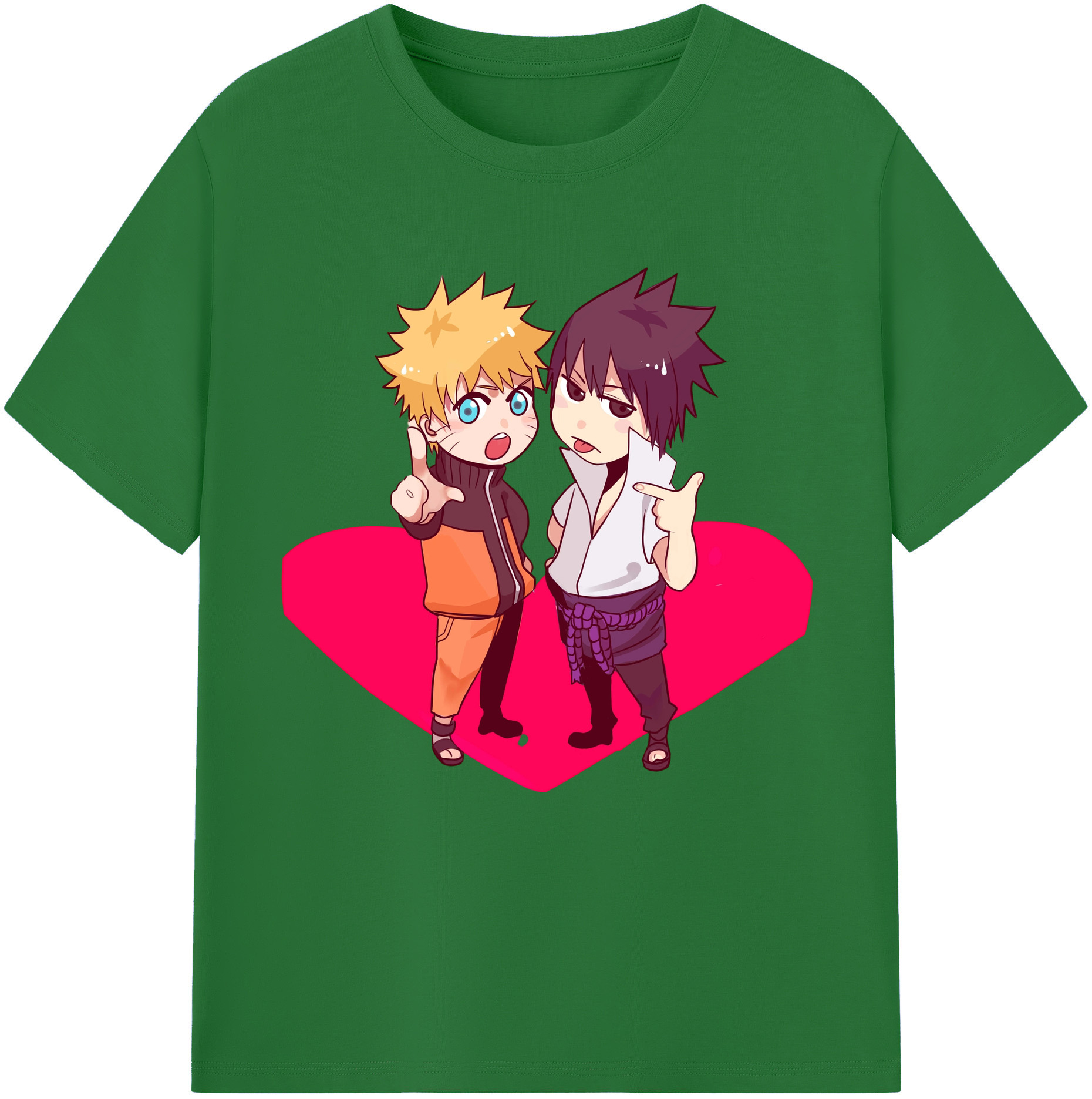 （画像用） NARUTO -ナルト- うずまき ナルト Uzumaki Naruto 綿100％半袖Tシャツ（フロントプリント）