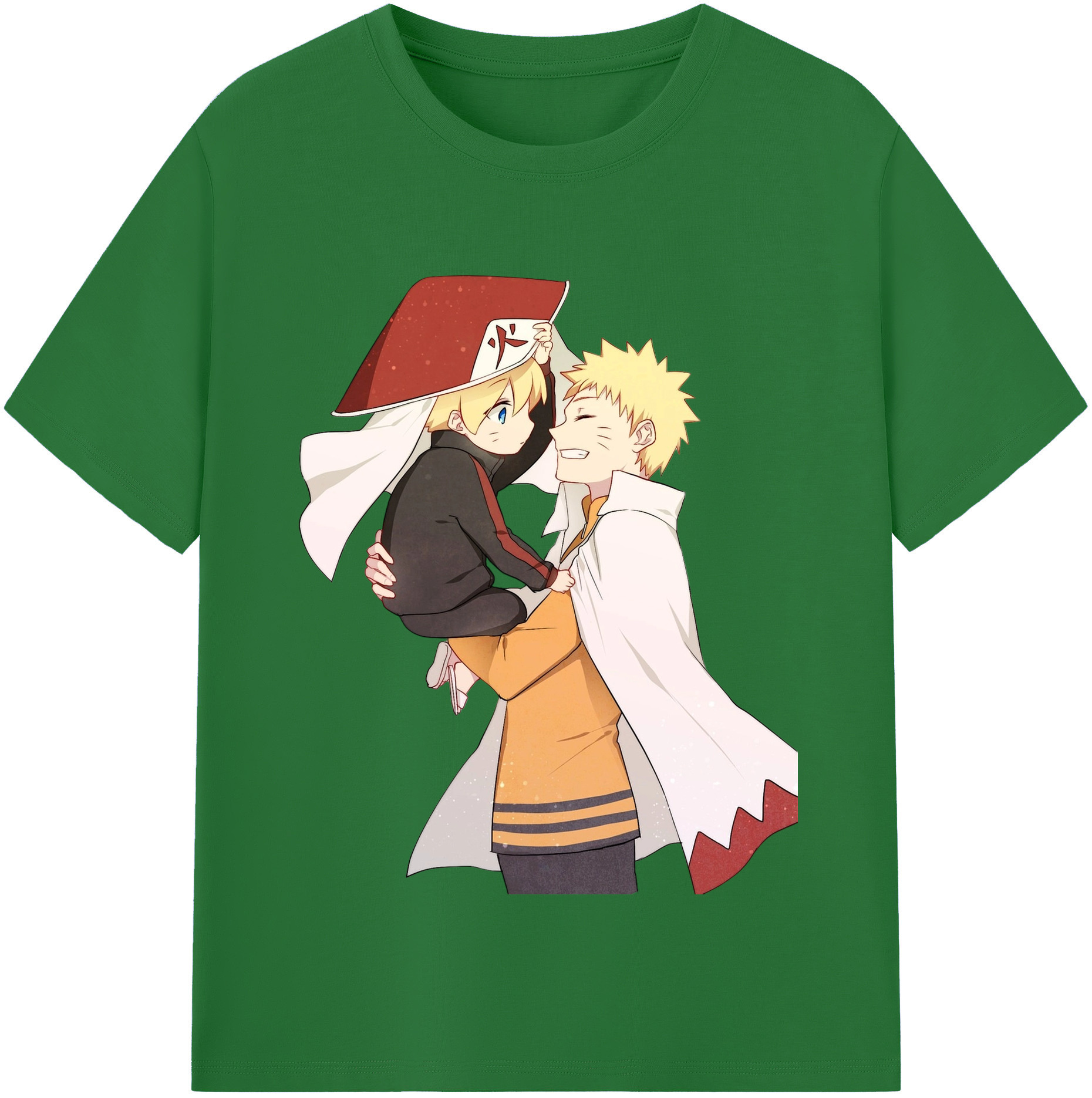 （画像用） NARUTO -ナルト- うずまき ナルト Uzumaki Naruto 綿100％半袖Tシャツ（フロントプリント）
