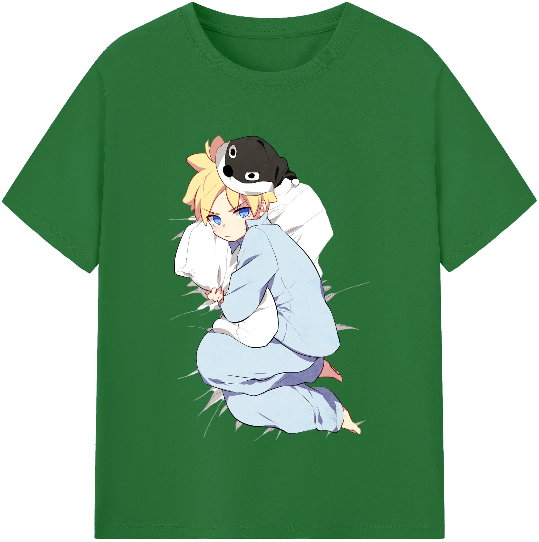 （画像用） NARUTO -ナルト- うずまき ナルト Uzumaki Naruto 綿100％半袖Tシャツ（フロントプリント）