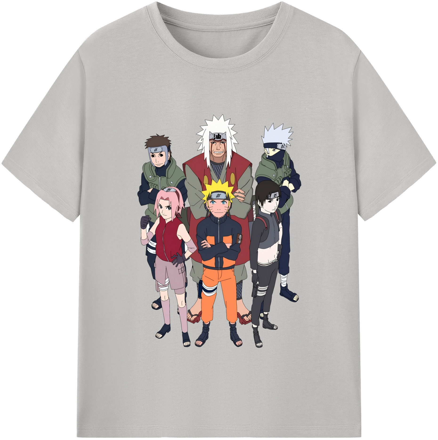 （画像用） NARUTO -ナルト- うずまき ナルト Uzumaki Naruto 綿100％半袖Tシャツ（フロントプリント）