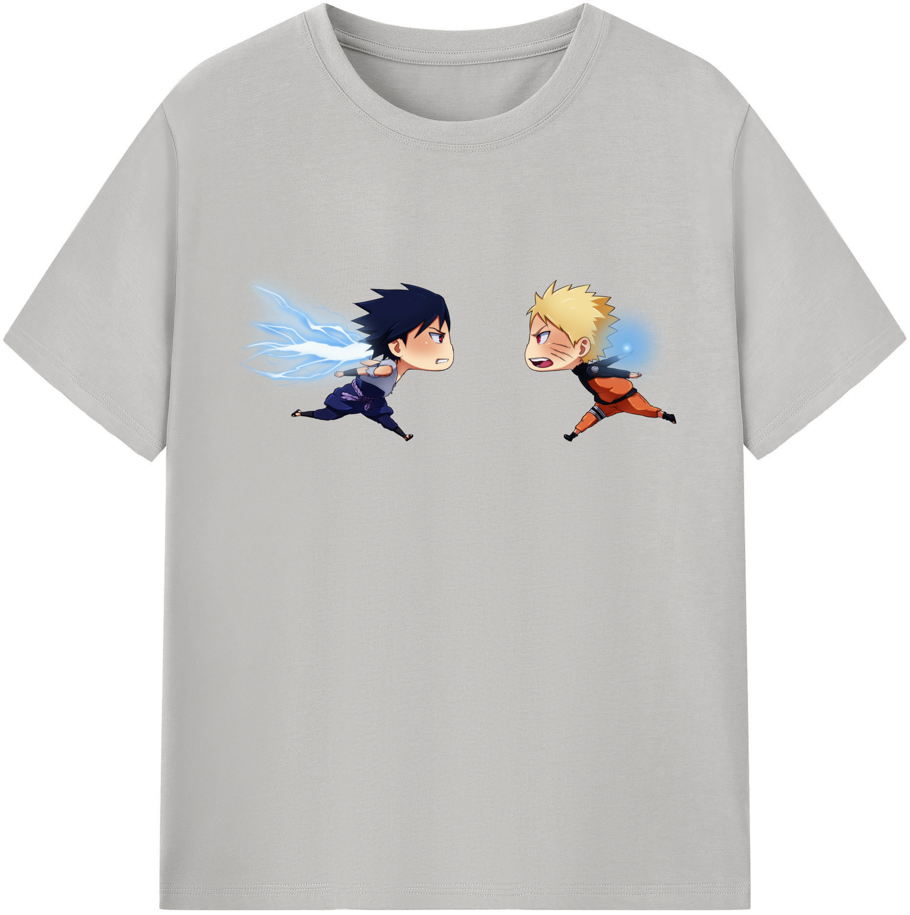 （画像用） NARUTO -ナルト- うずまき ナルト Uzumaki Naruto 綿100％半袖Tシャツ（フロントプリント）
