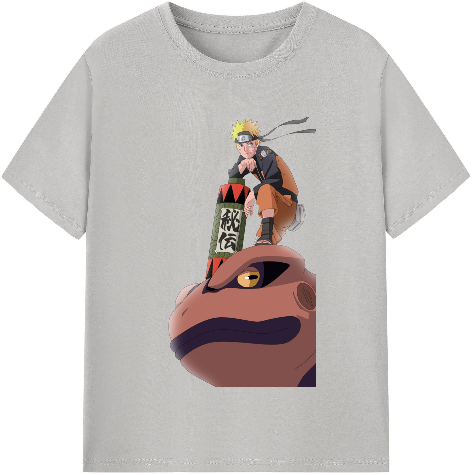 （画像用） NARUTO -ナルト- うずまき ナルト Uzumaki Naruto 綿100％半袖Tシャツ（フロントプリント）
