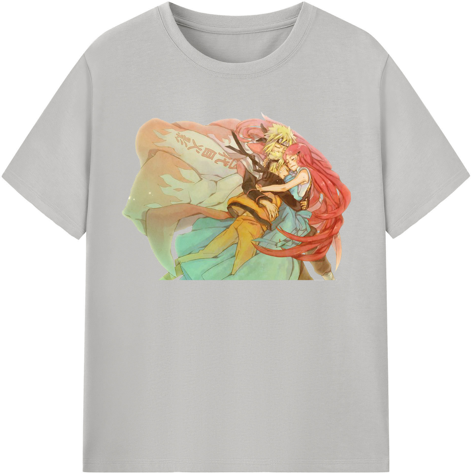 （画像用） NARUTO -ナルト- うずまき ナルト Uzumaki Naruto 綿100％半袖Tシャツ（フロントプリント）