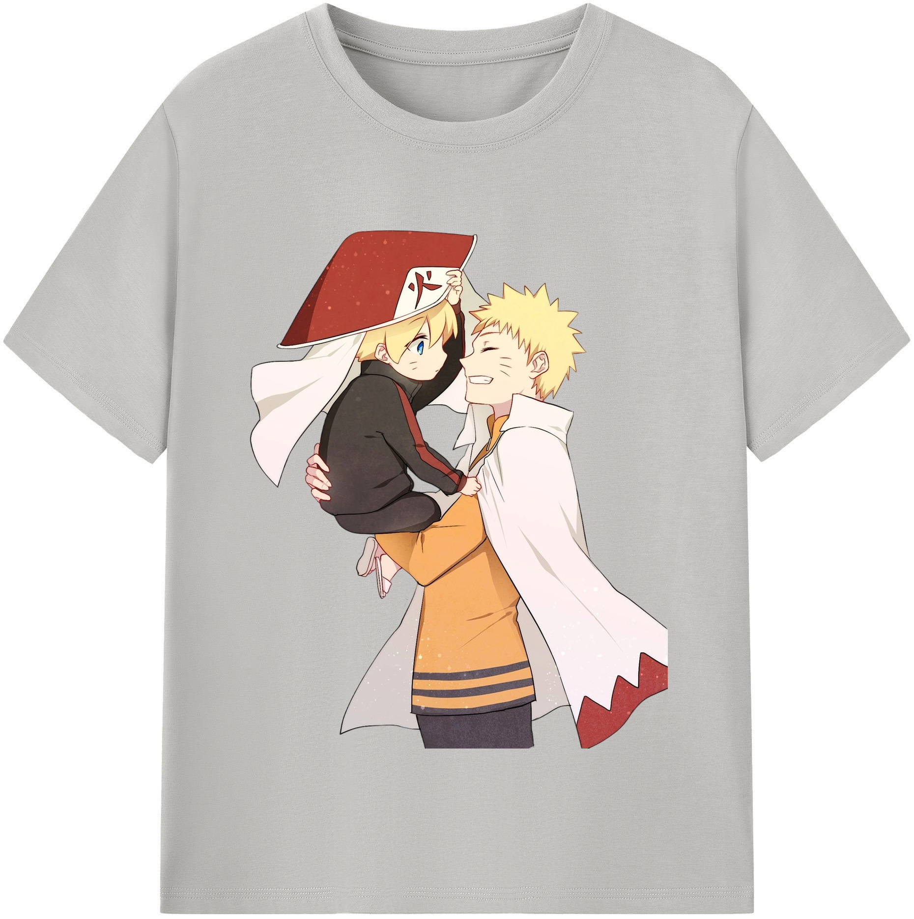 （画像用） NARUTO -ナルト- うずまき ナルト Uzumaki Naruto 綿100％半袖Tシャツ（フロントプリント）