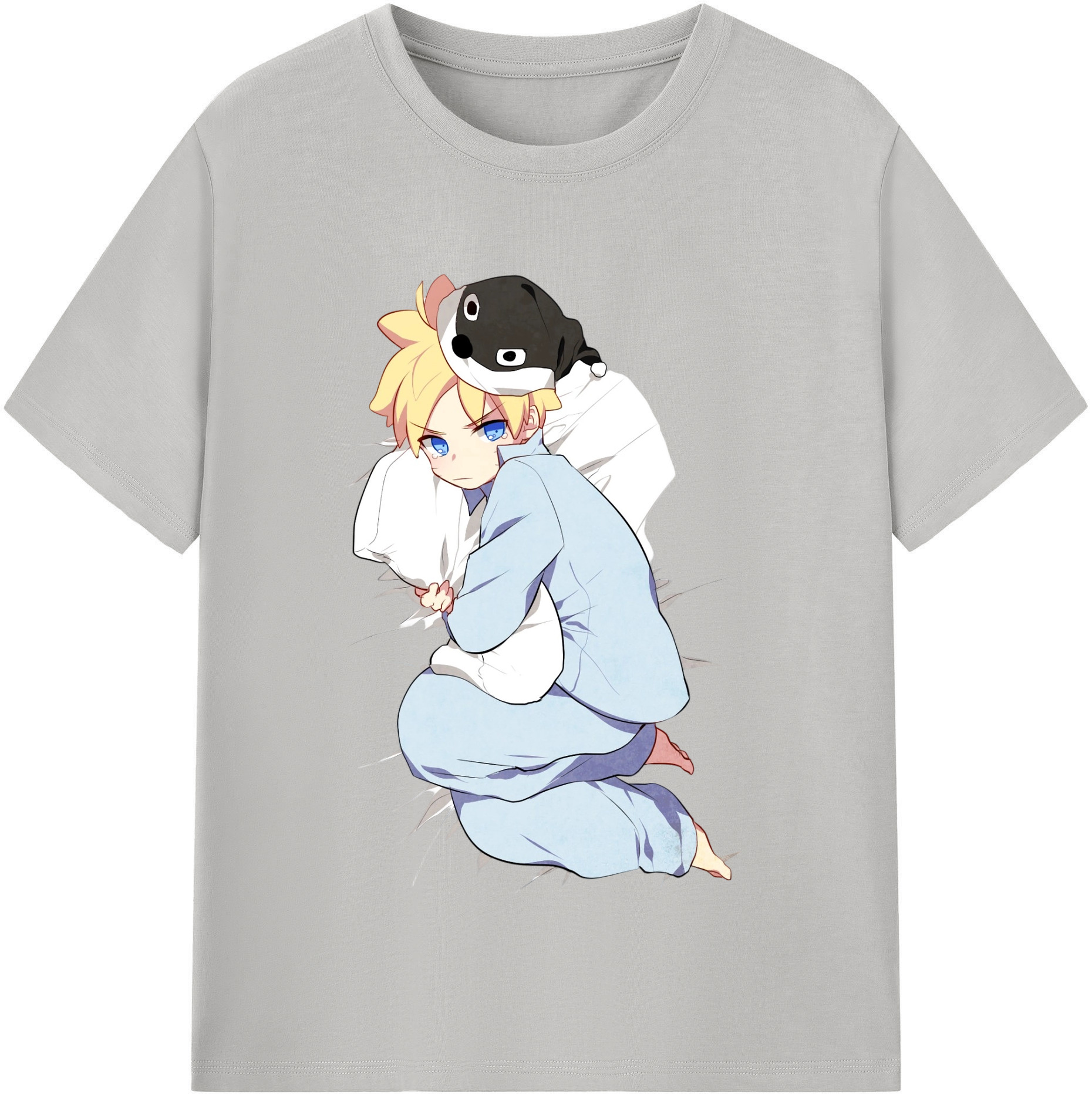 （画像用） NARUTO -ナルト- うずまき ナルト Uzumaki Naruto 綿100％半袖Tシャツ（フロントプリント）