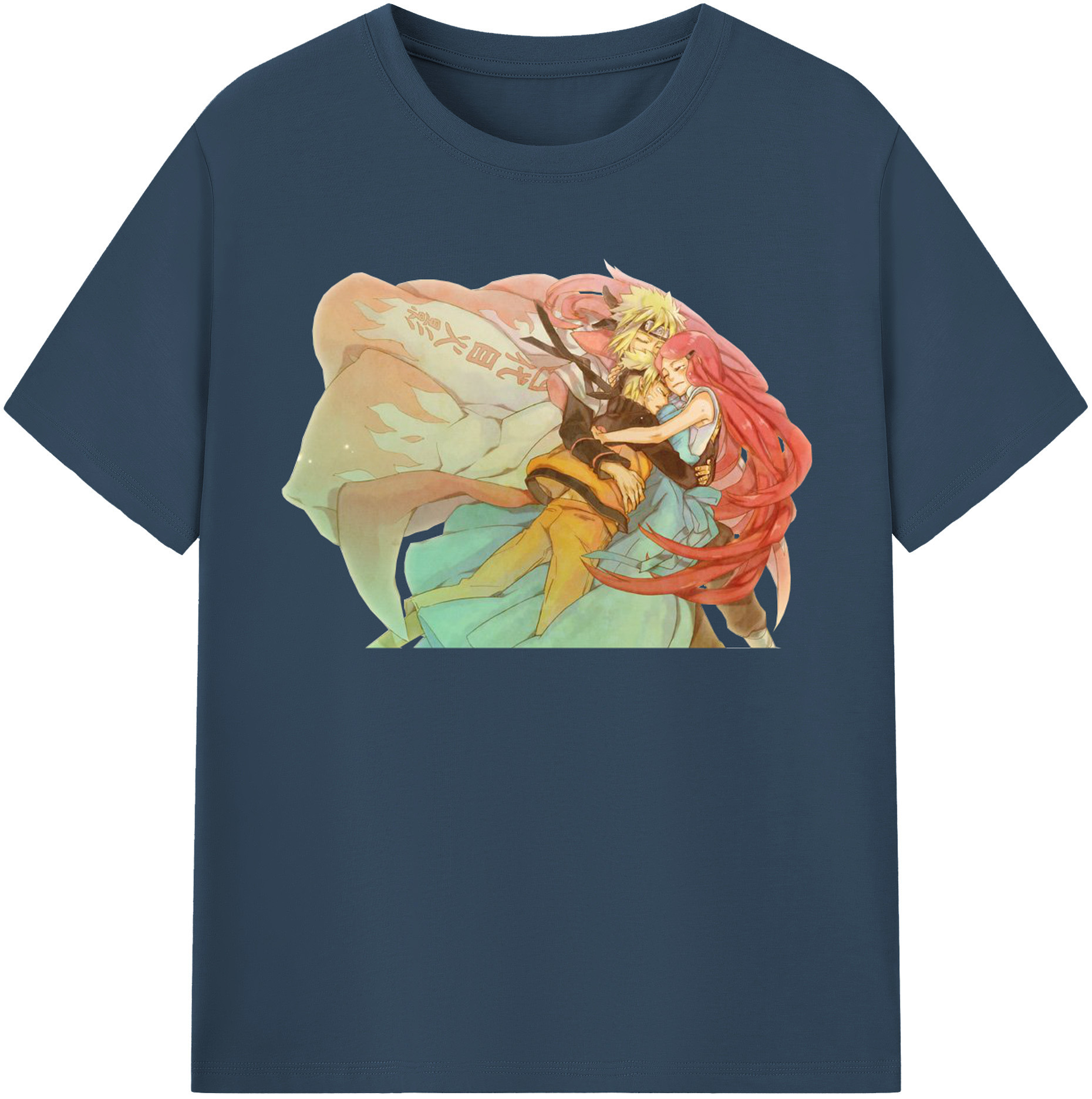 （画像用） NARUTO -ナルト- うずまき ナルト Uzumaki Naruto 綿100％半袖Tシャツ（フロントプリント）