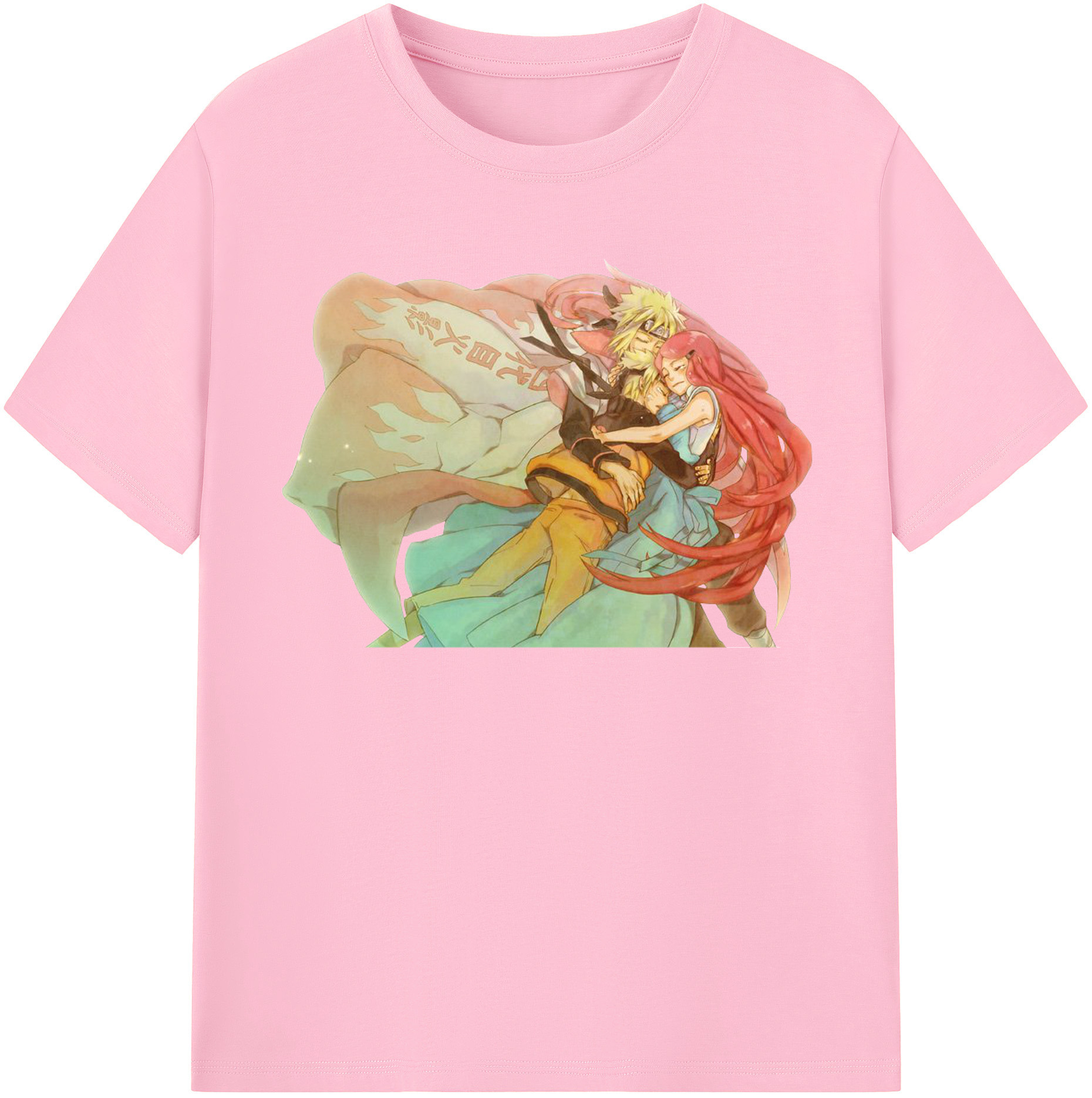 （画像用） NARUTO -ナルト- うずまき ナルト Uzumaki Naruto 綿100％半袖Tシャツ（フロントプリント）