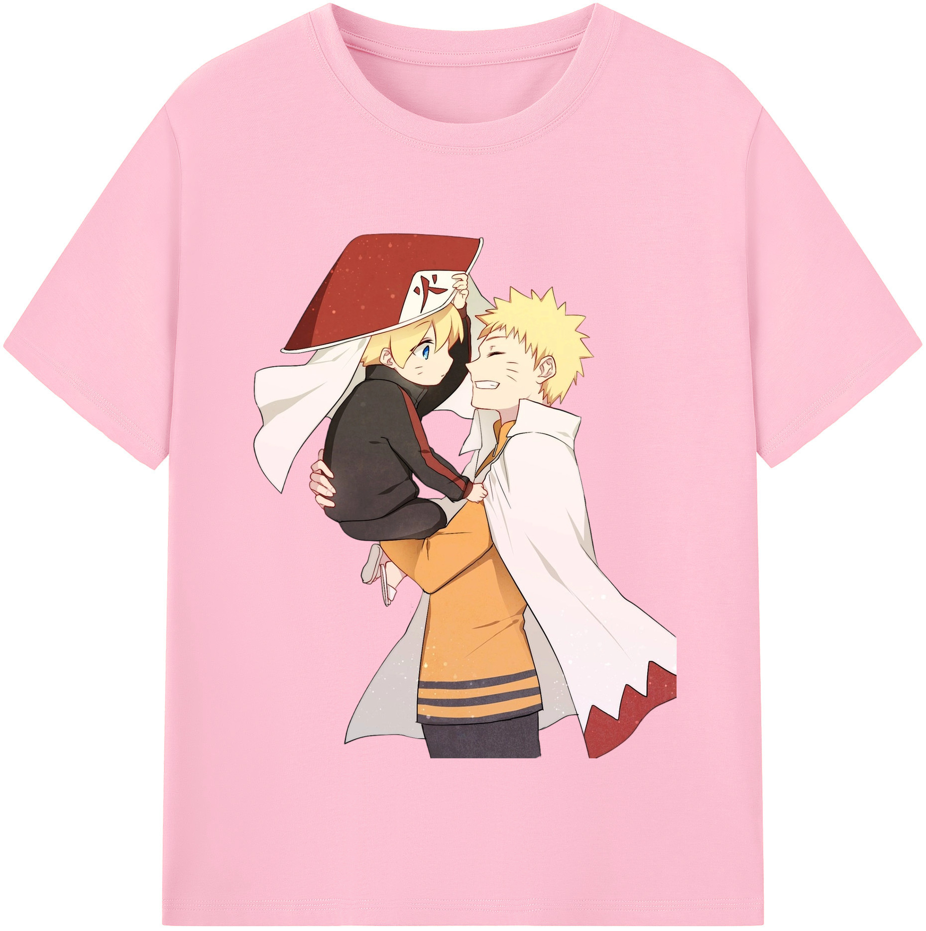 （画像用） NARUTO -ナルト- うずまき ナルト Uzumaki Naruto 綿100％半袖Tシャツ（フロントプリント）
