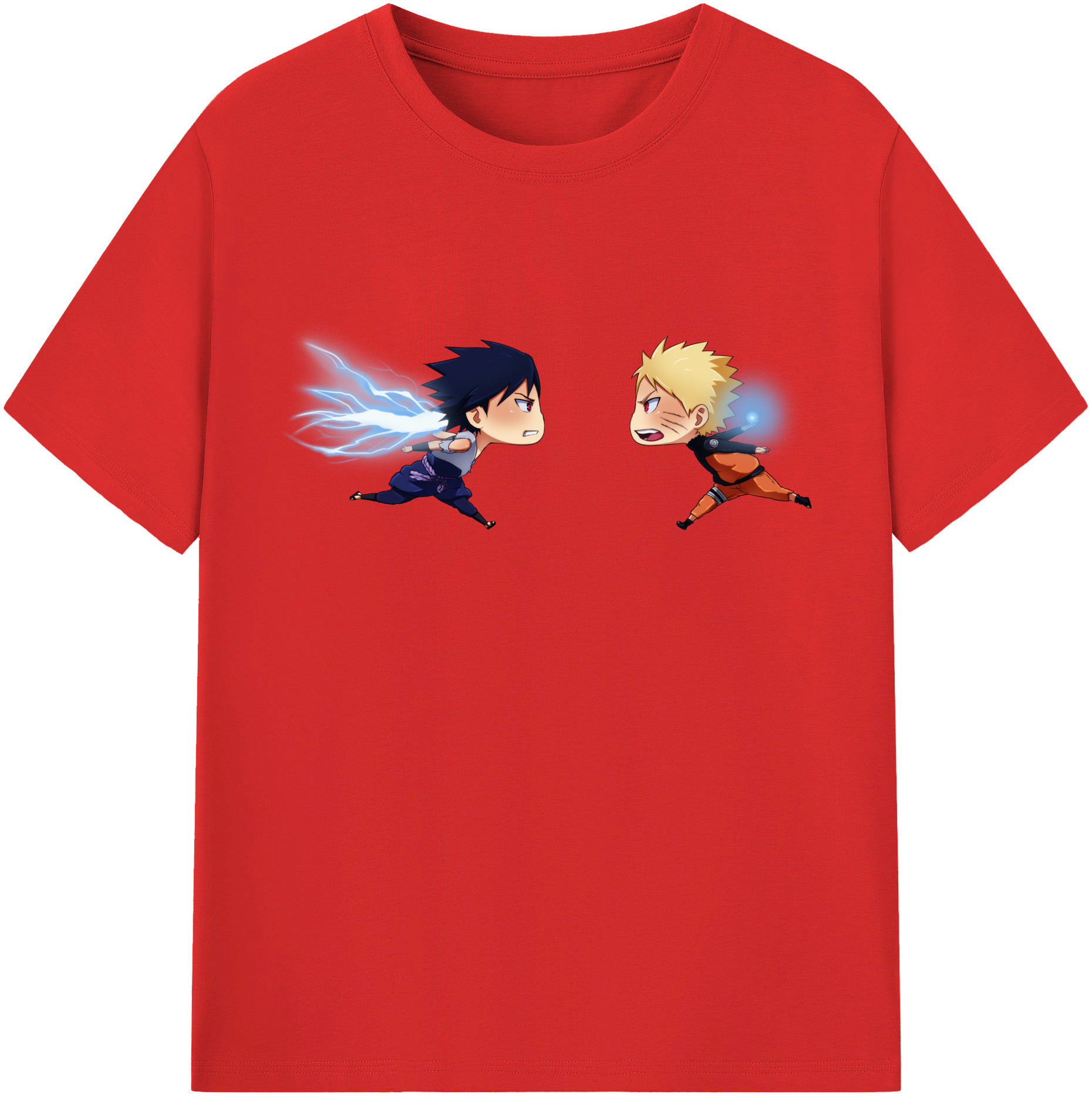 （画像用） NARUTO -ナルト- うずまき ナルト Uzumaki Naruto 綿100％半袖Tシャツ（フロントプリント）
