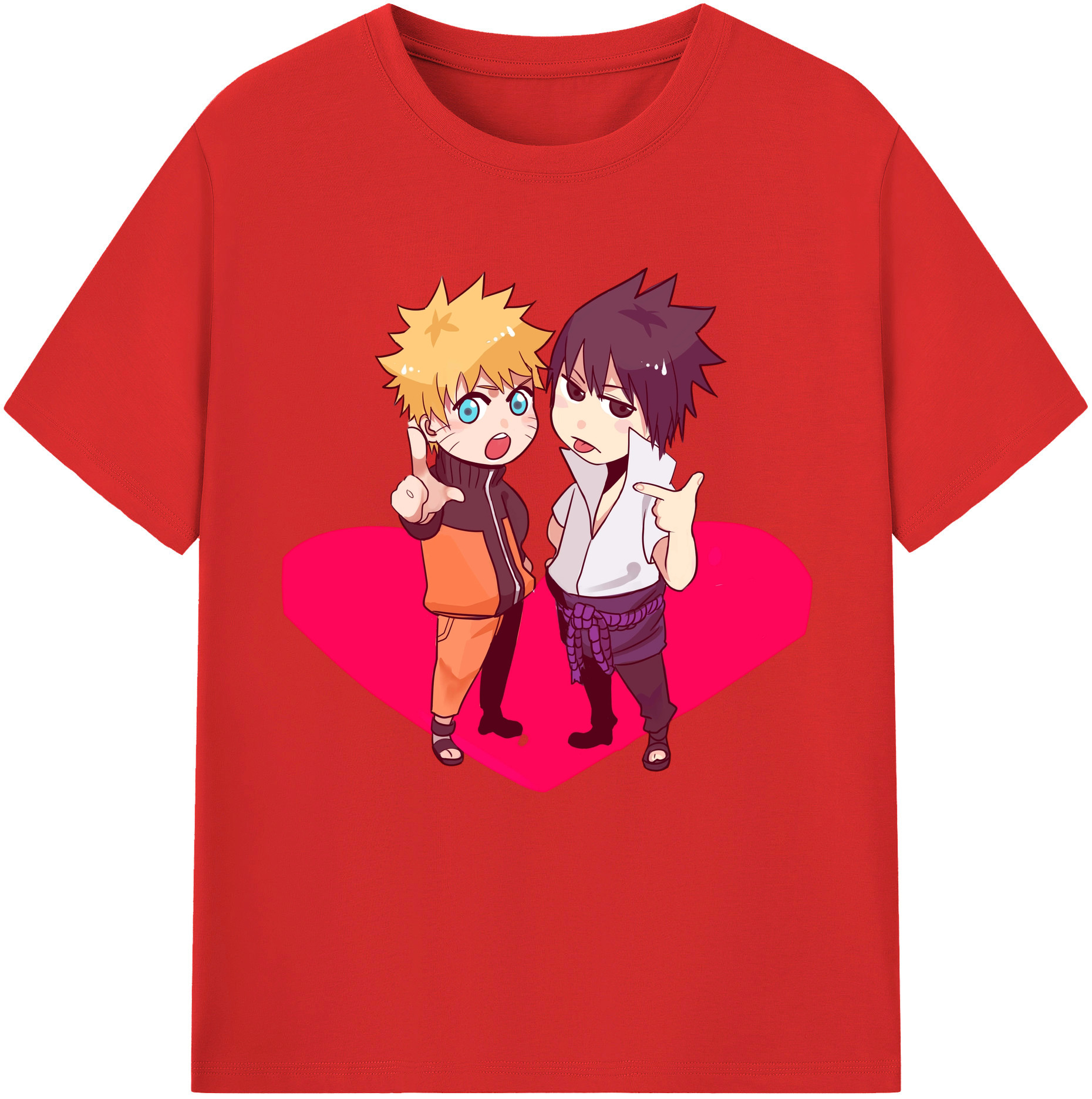 （画像用） NARUTO -ナルト- うずまき ナルト Uzumaki Naruto 綿100％半袖Tシャツ（フロントプリント）