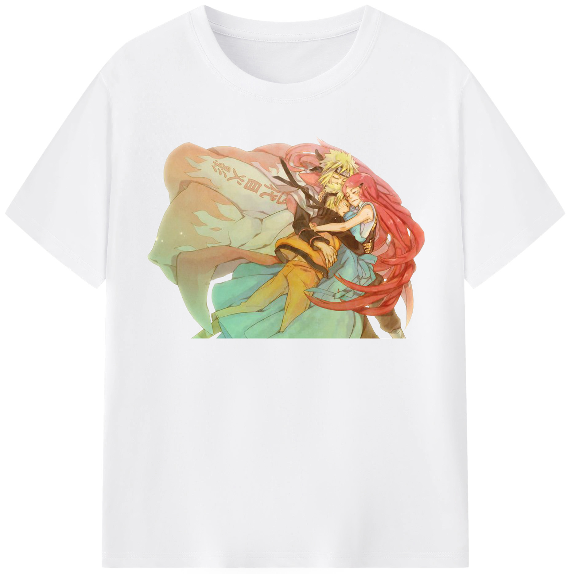 （画像用） NARUTO -ナルト- うずまき ナルト Uzumaki Naruto 綿100％半袖Tシャツ（フロントプリント）