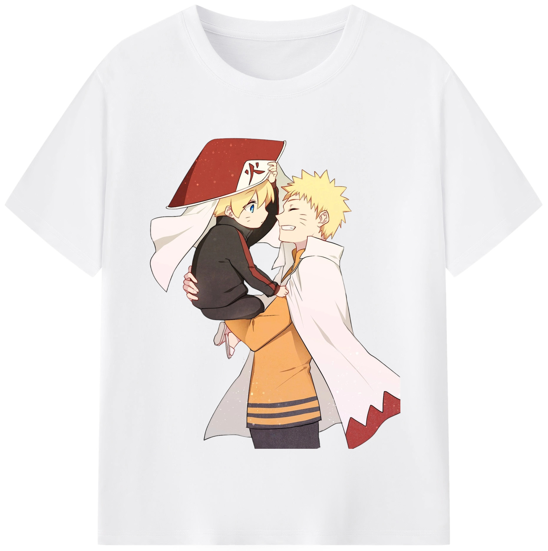 （画像用） NARUTO -ナルト- うずまき ナルト Uzumaki Naruto 綿100％半袖Tシャツ（フロントプリント）