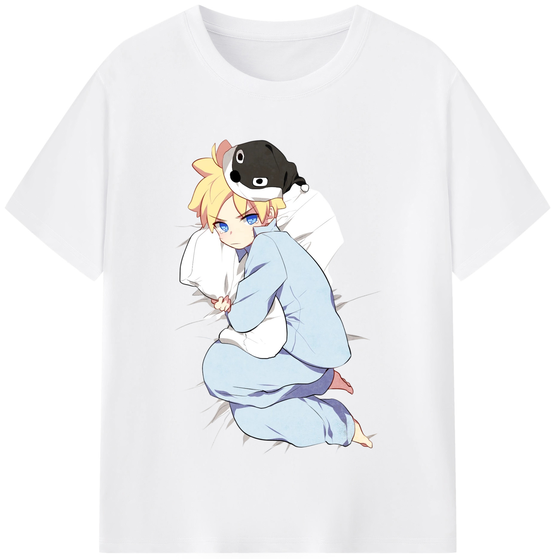 （画像用） NARUTO -ナルト- うずまき ナルト Uzumaki Naruto 綿100％半袖Tシャツ（フロントプリント）