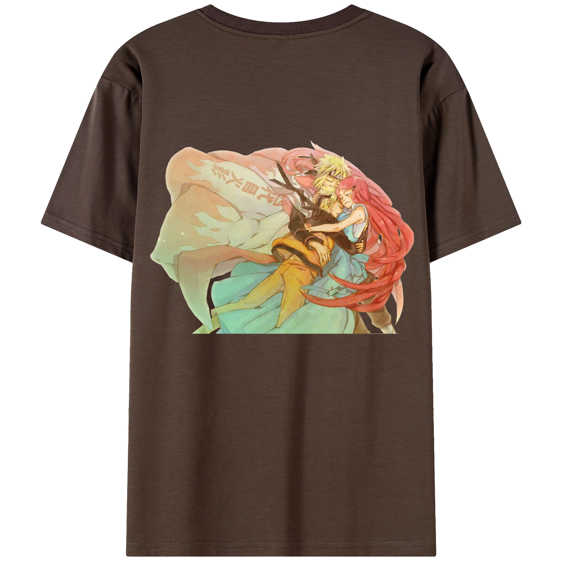 （画像用） NARUTO -ナルト- うずまき ナルト Uzumaki Naruto 綿100％半袖Tシャツ（背面プリント）