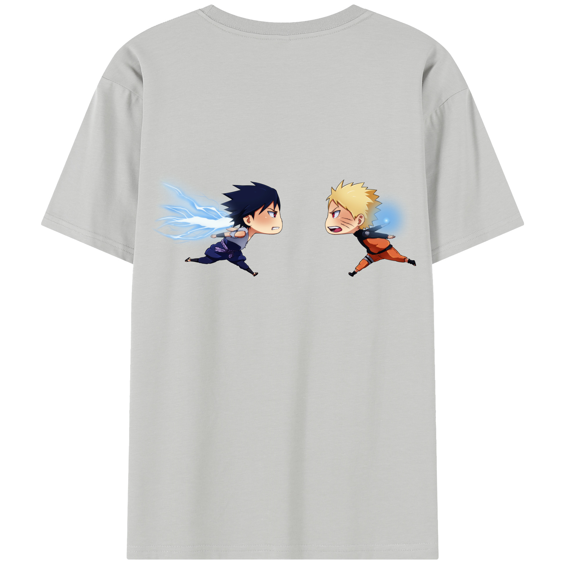 （画像用） NARUTO -ナルト- うずまき ナルト Uzumaki Naruto 綿100％半袖Tシャツ（背面プリント）
