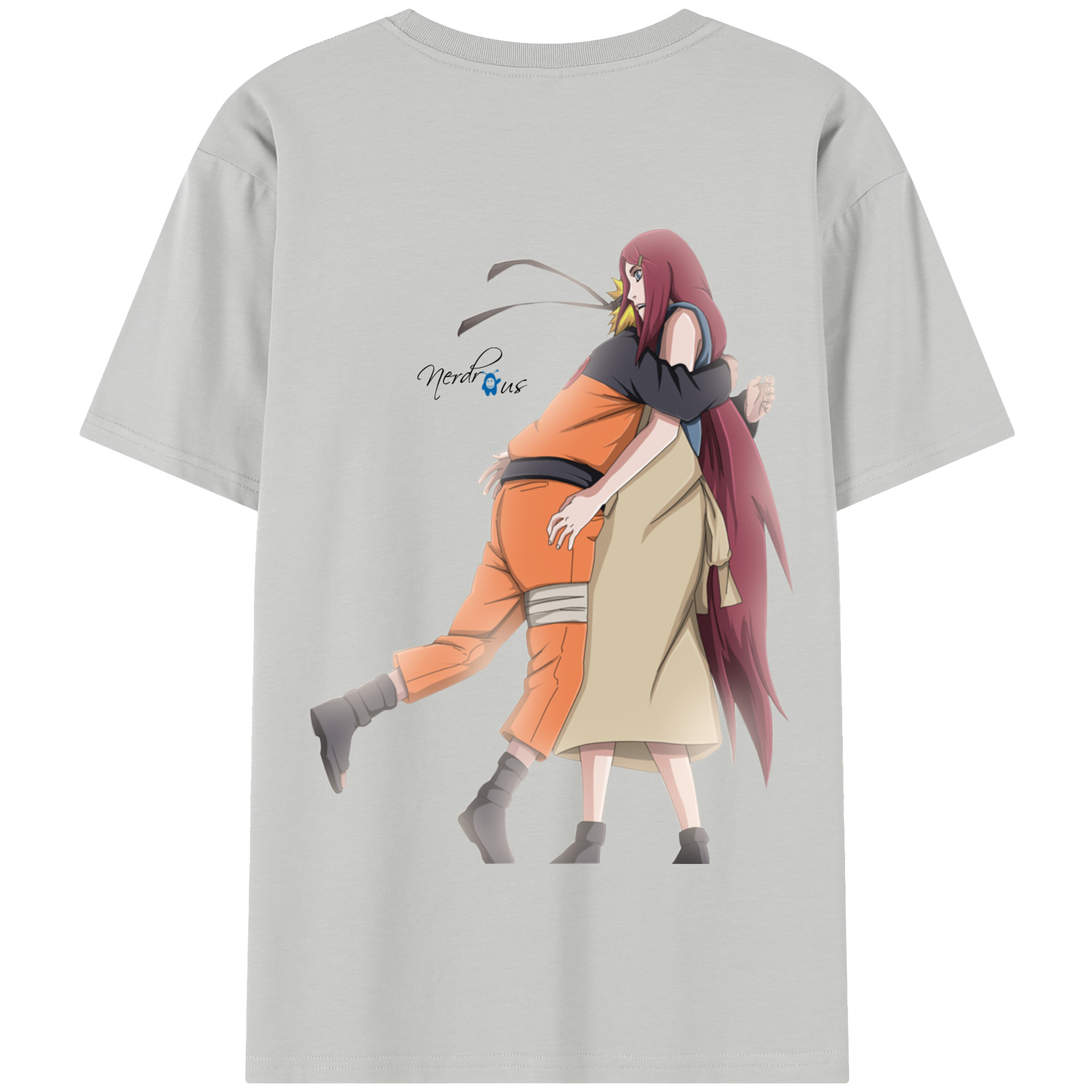 （画像用） NARUTO -ナルト- うずまき ナルト Uzumaki Naruto 綿100％半袖Tシャツ（背面プリント）