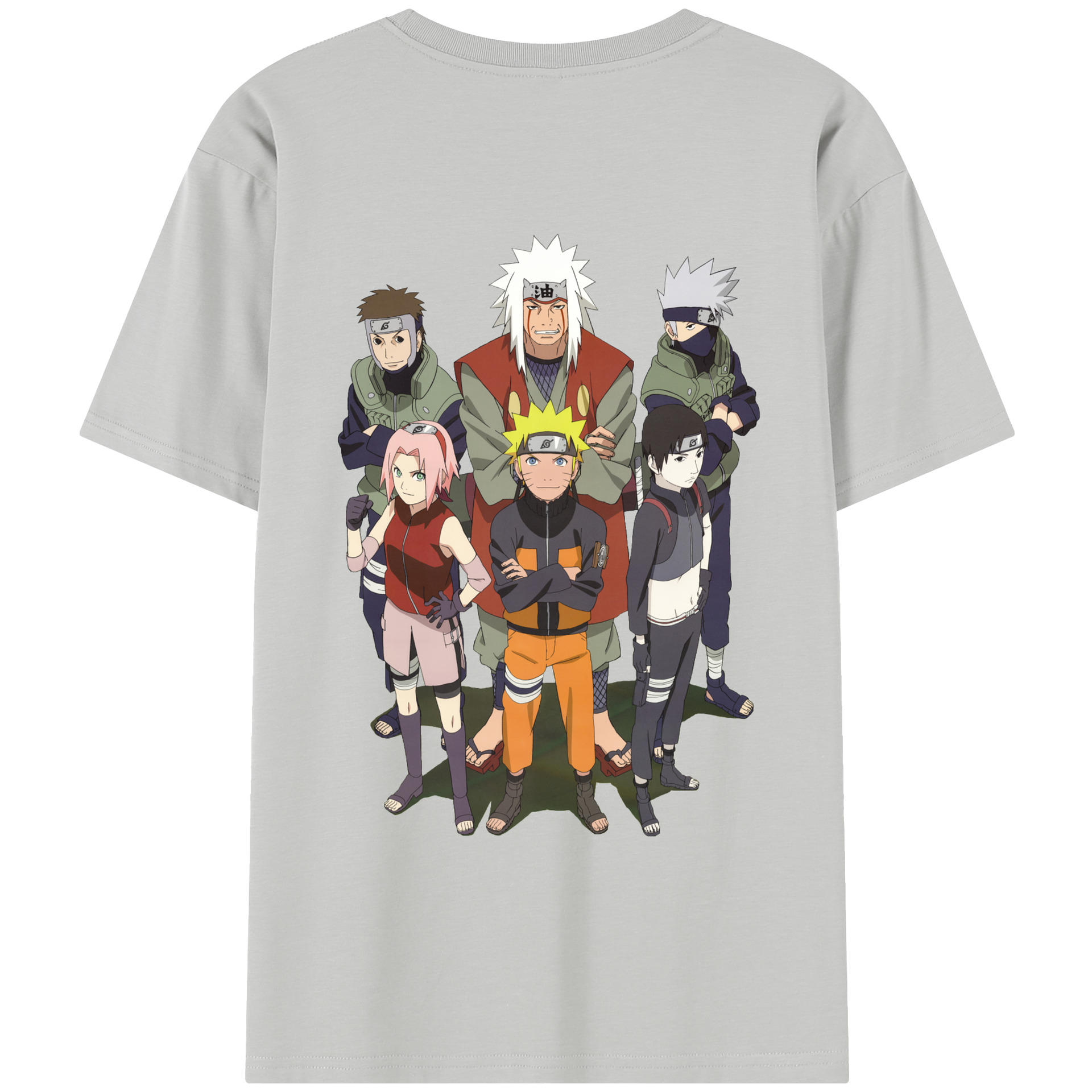 （画像用） NARUTO -ナルト- うずまき ナルト Uzumaki Naruto 綿100％半袖Tシャツ（背面プリント）