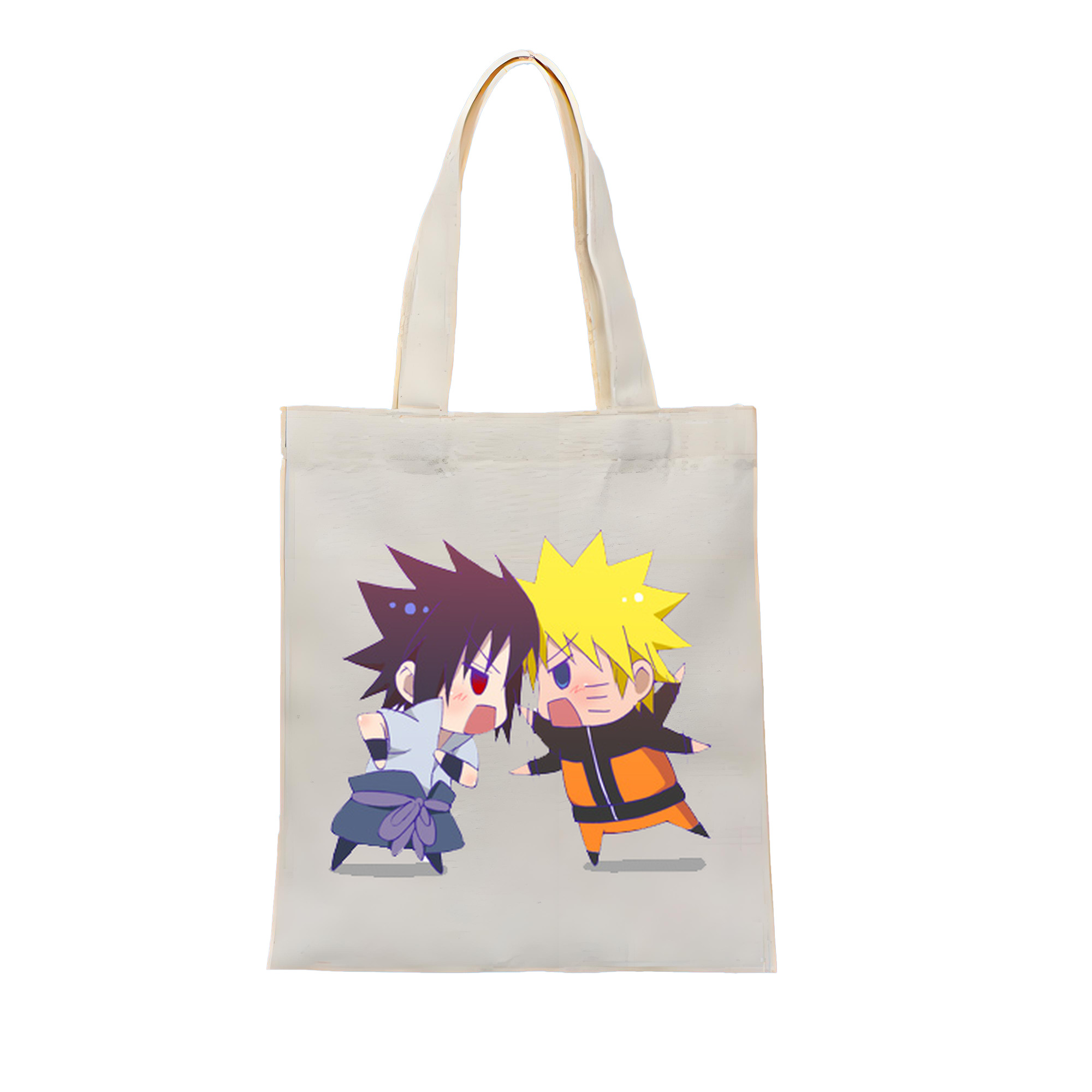 （画像用） NARUTO -ナルト- うずまき ナルト Uzumaki Naruto 縦型キャンバス生地手提げバッグ　トートバッグ