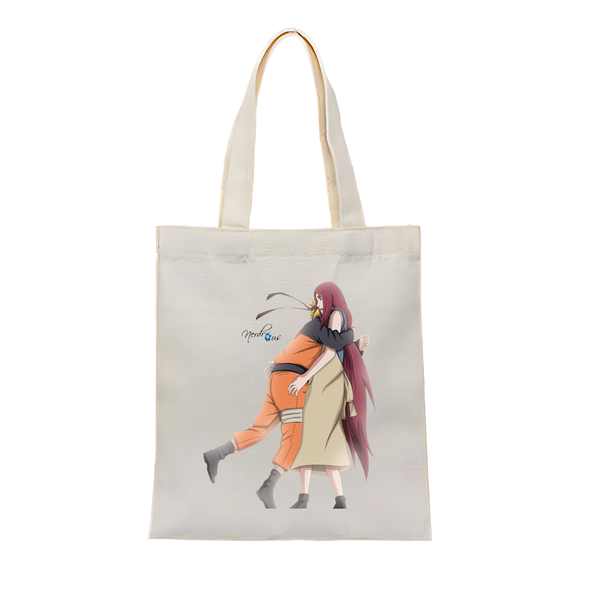 （画像用） NARUTO -ナルト- うずまき ナルト Uzumaki Naruto 縦型キャンバス生地手提げバッグ　トートバッグ