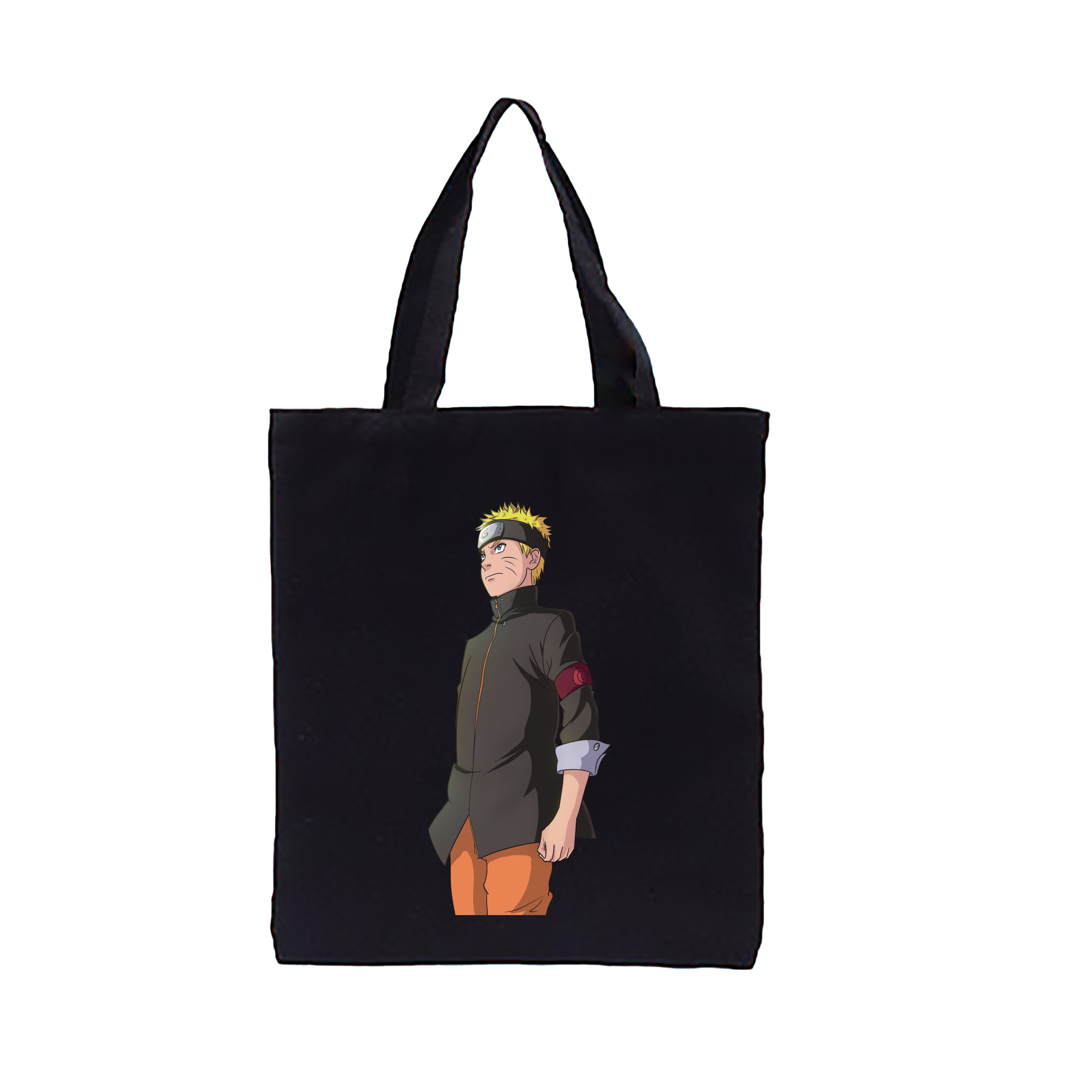 （画像用） NARUTO -ナルト- うずまき ナルト Uzumaki Naruto 縦型キャンバス生地手提げバッグ　トートバッグ