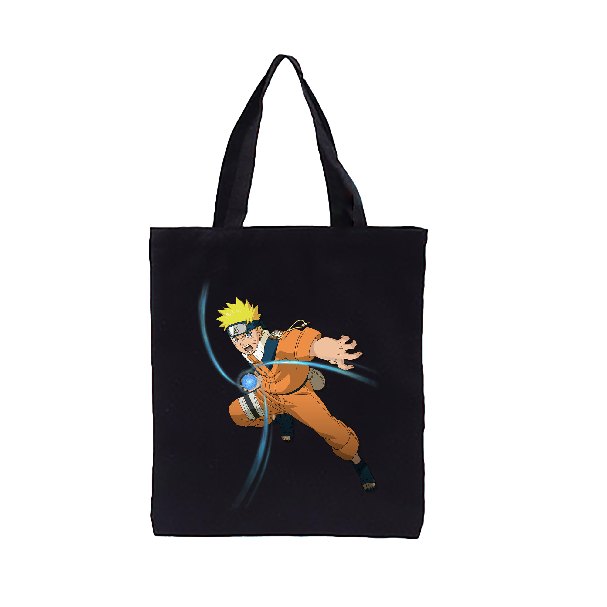 （画像用） NARUTO -ナルト- うずまき ナルト Uzumaki Naruto 縦型キャンバス生地手提げバッグ　トートバッグ