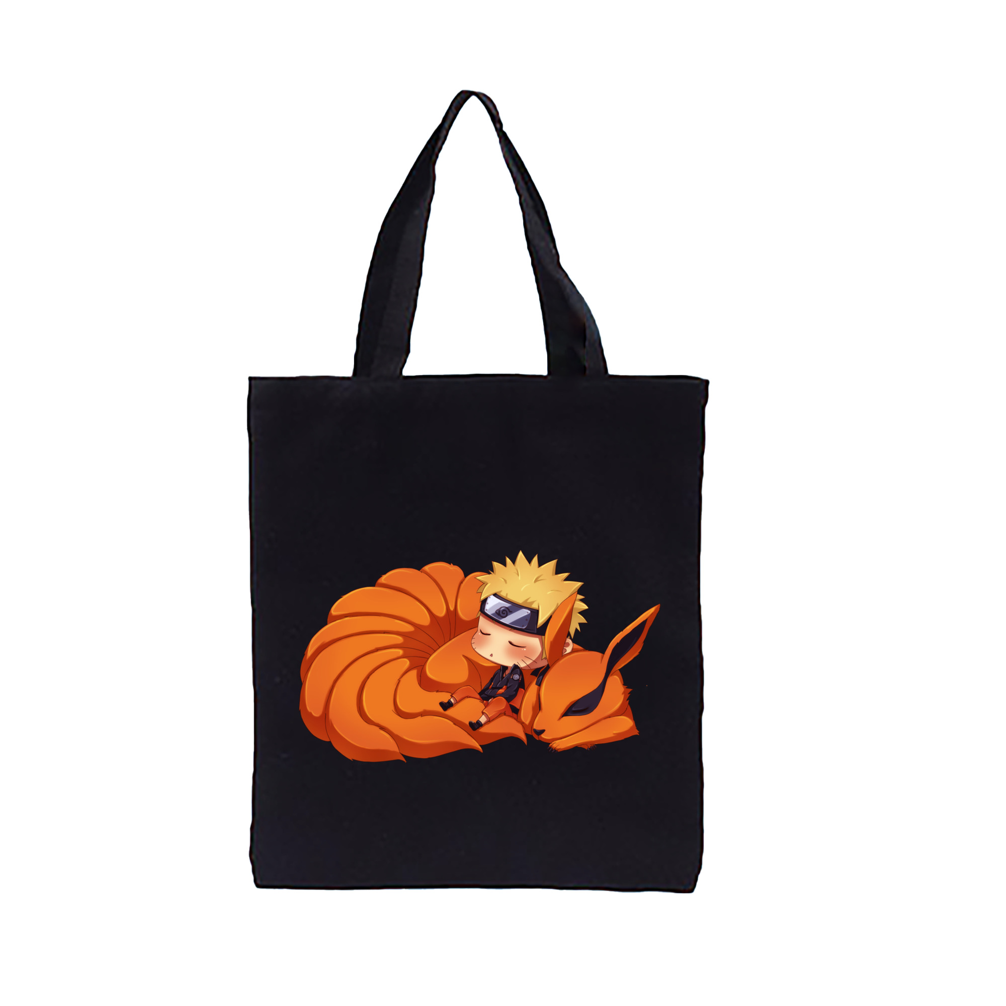 （画像用） NARUTO -ナルト- うずまき ナルト Uzumaki Naruto 縦型キャンバス生地手提げバッグ　トートバッグ