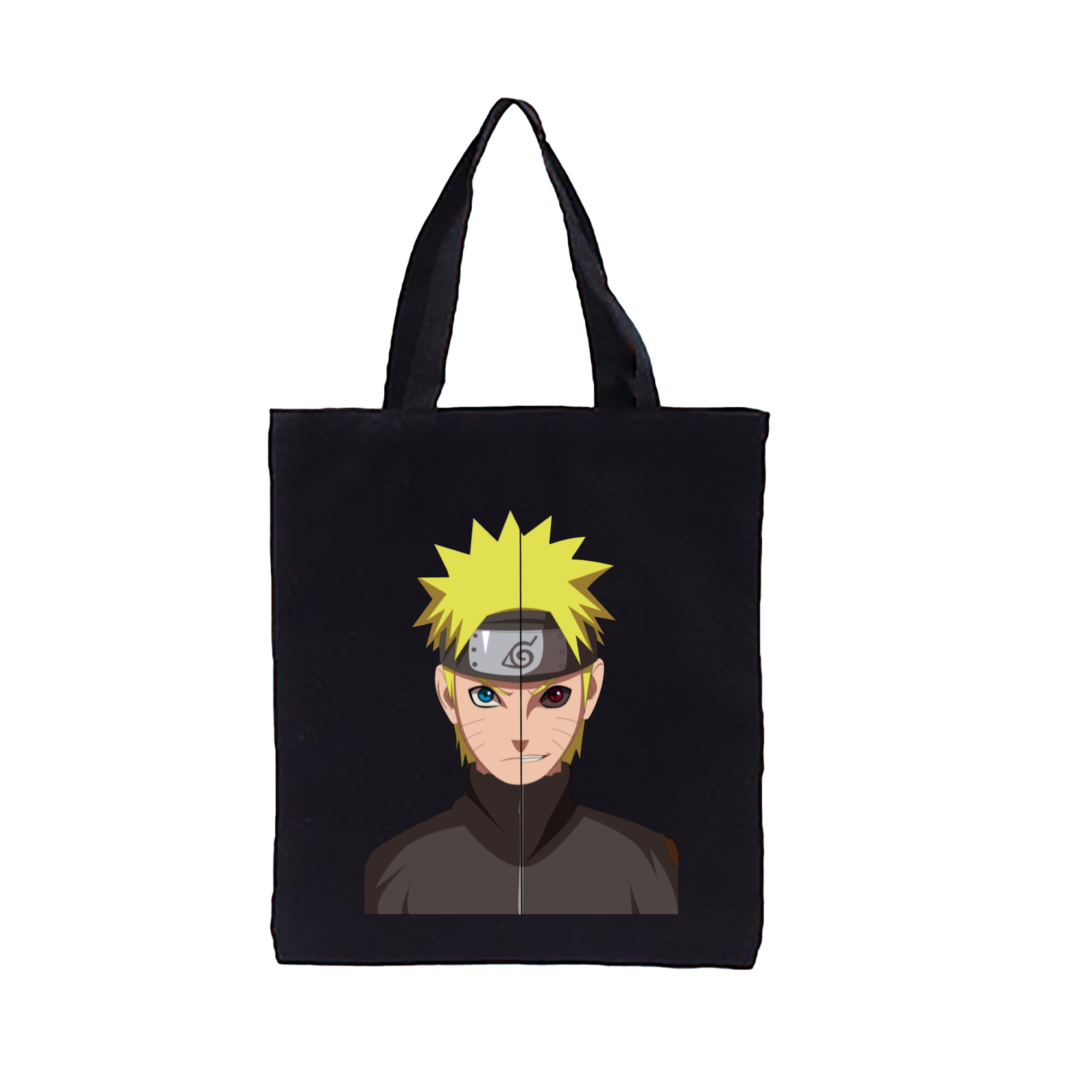 （画像用） NARUTO -ナルト- うずまき ナルト Uzumaki Naruto 縦型キャンバス生地手提げバッグ　トートバッグ