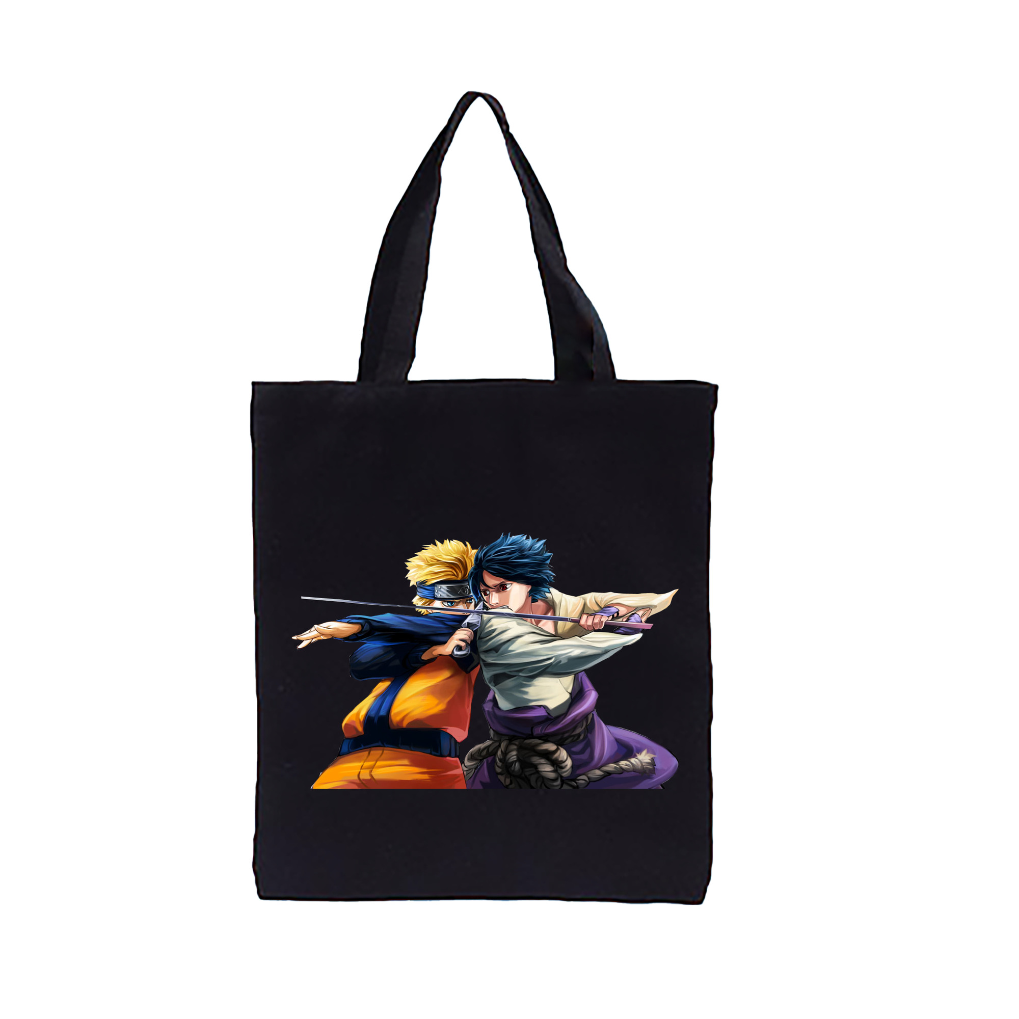 （画像用） NARUTO -ナルト- うずまき ナルト Uzumaki Naruto 縦型キャンバス生地手提げバッグ　トートバッグ
