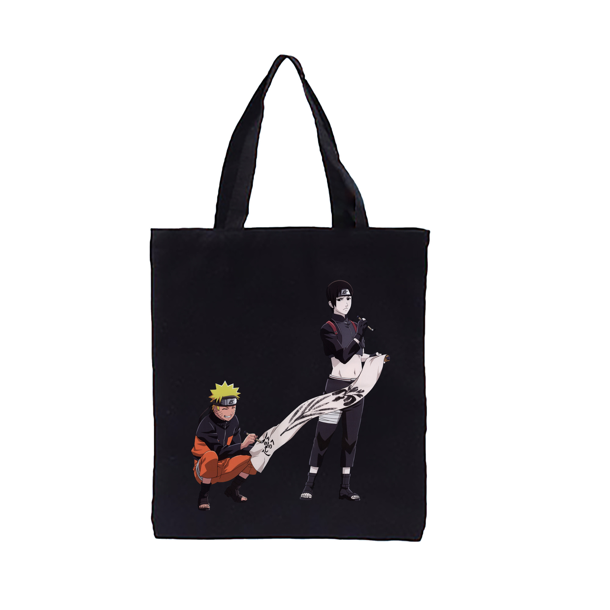 （画像用） NARUTO -ナルト- うずまき ナルト Uzumaki Naruto 縦型キャンバス生地手提げバッグ　トートバッグ