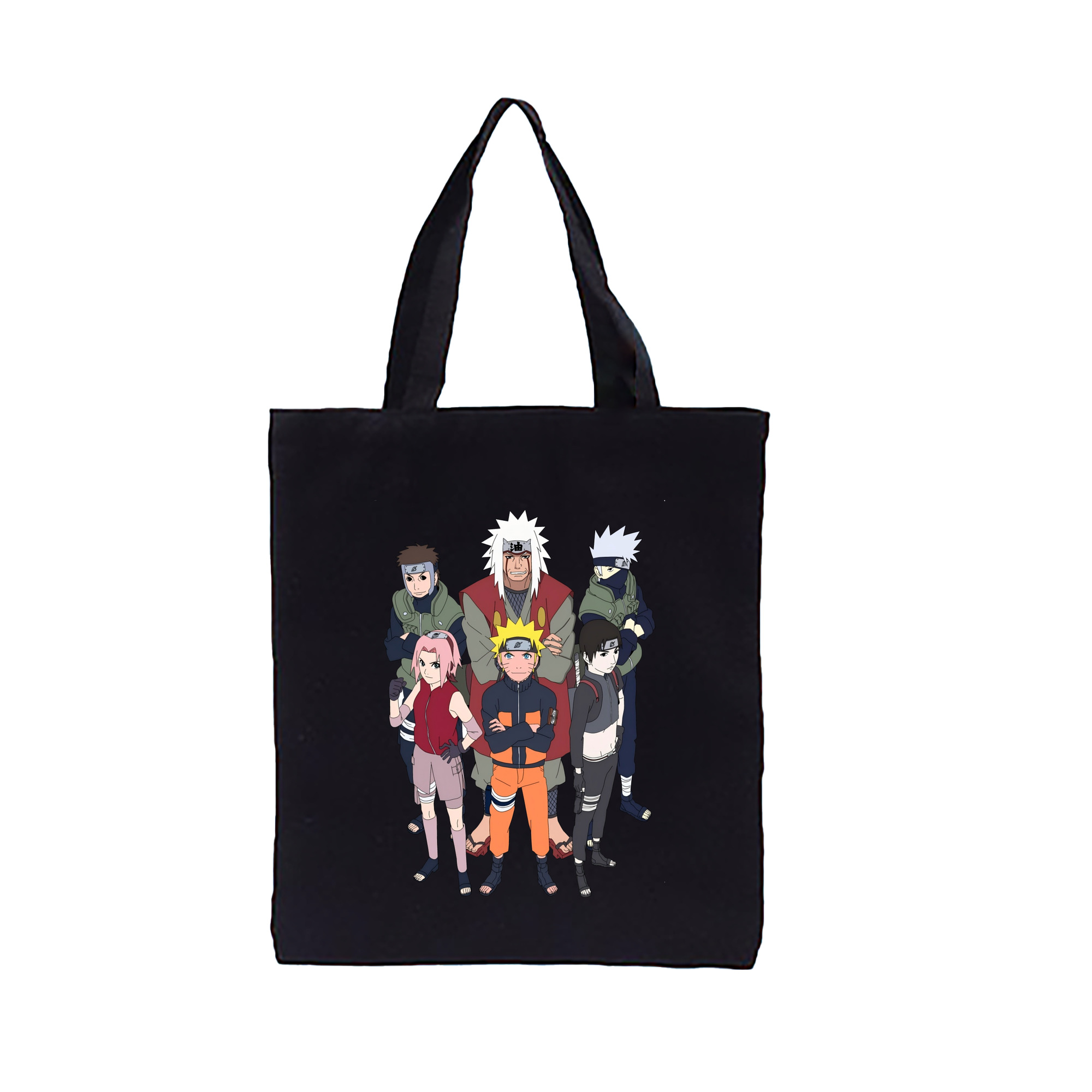 （画像用） NARUTO -ナルト- うずまき ナルト Uzumaki Naruto 縦型キャンバス生地手提げバッグ　トートバッグ