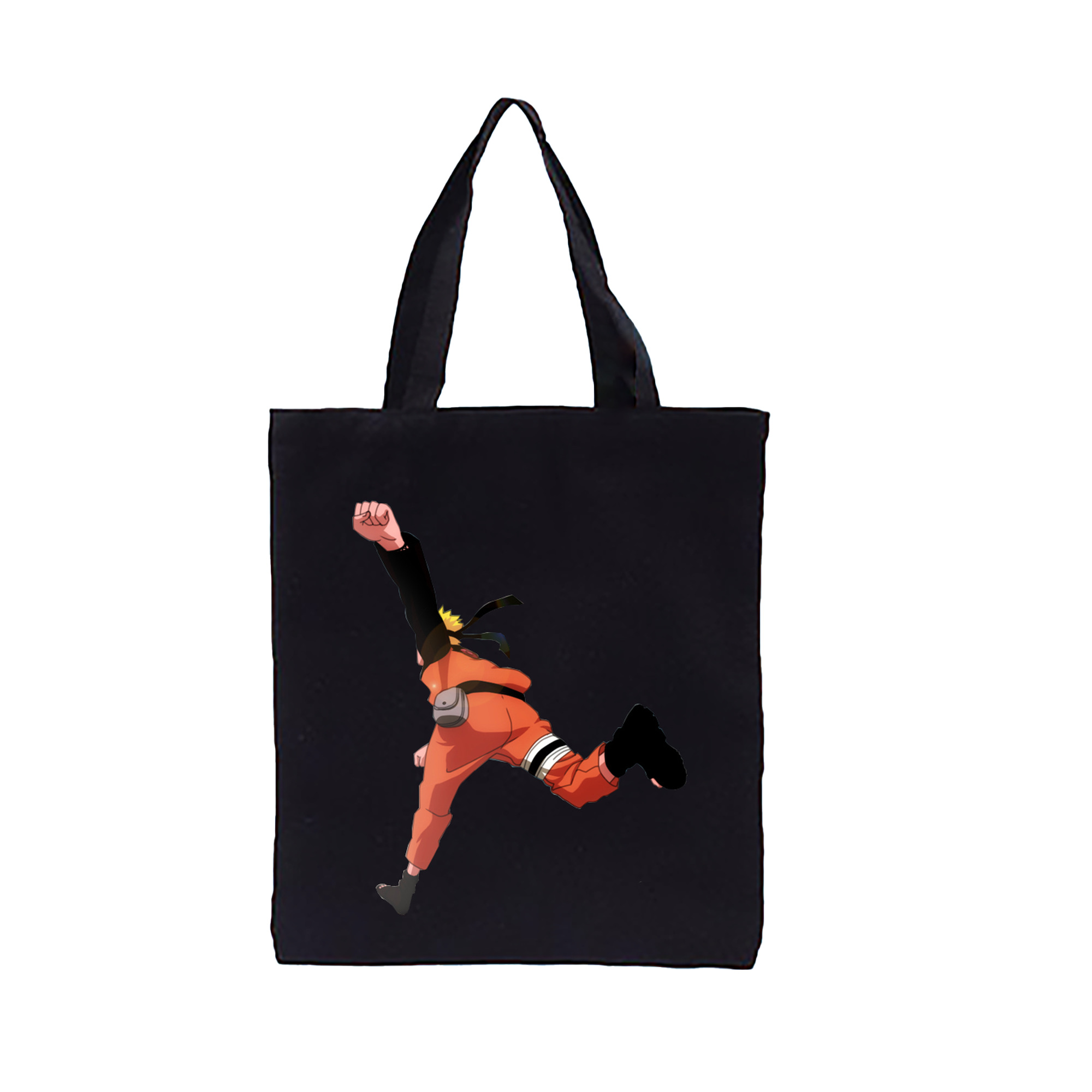 （画像用） NARUTO -ナルト- うずまき ナルト Uzumaki Naruto 縦型キャンバス生地手提げバッグ　トートバッグ
