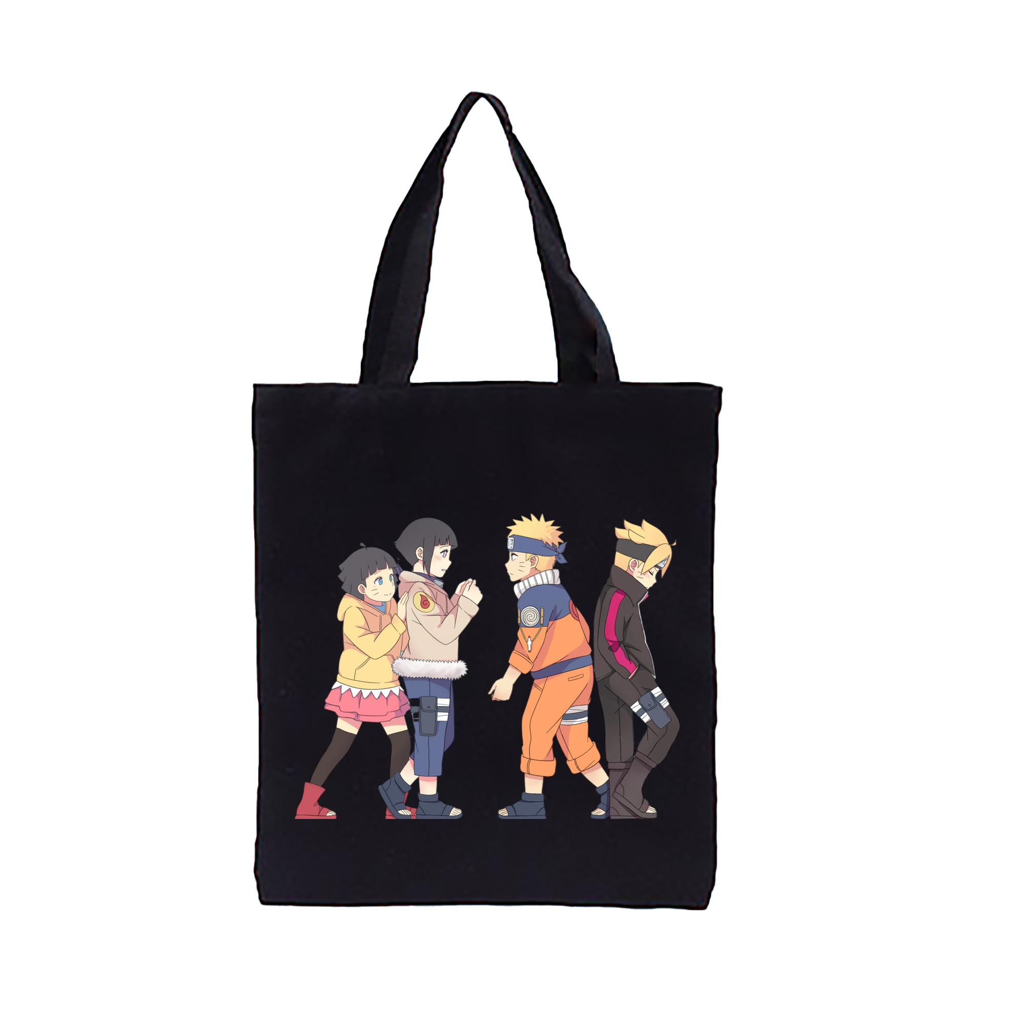 （画像用） NARUTO -ナルト- うずまき ナルト Uzumaki Naruto 縦型キャンバス生地手提げバッグ　トートバッグ